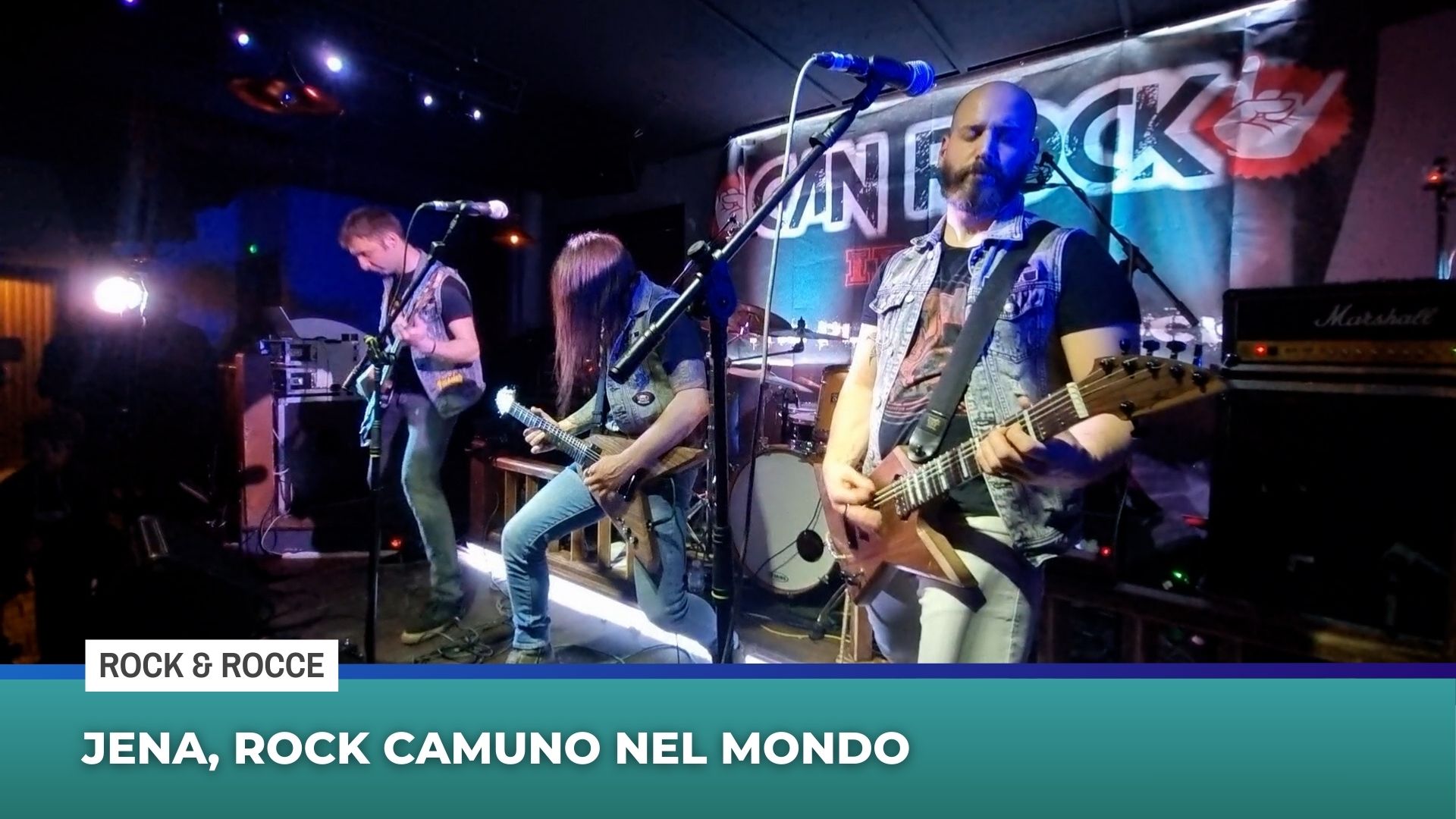Jena, rock camuno nel mondo