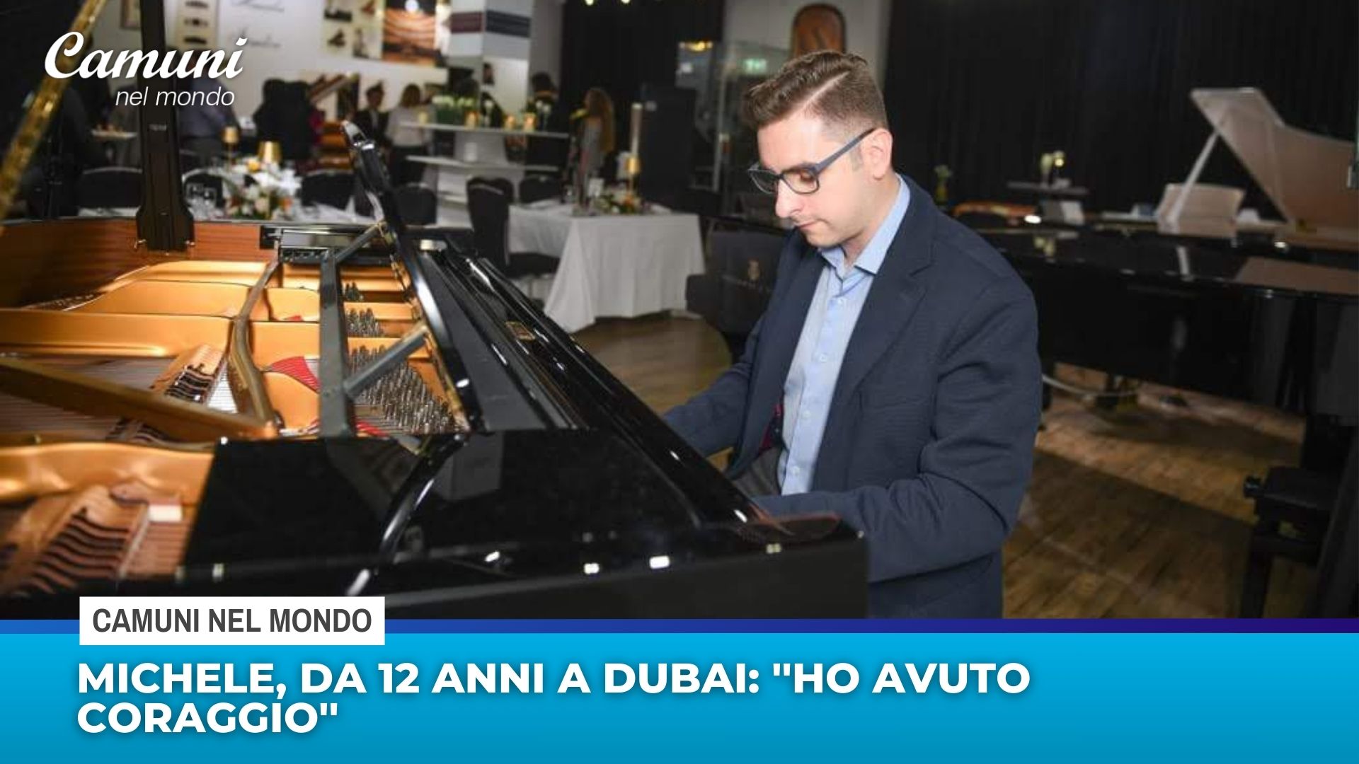 Michele, da 12 anni a Dubai: ”ho avuto coraggio”