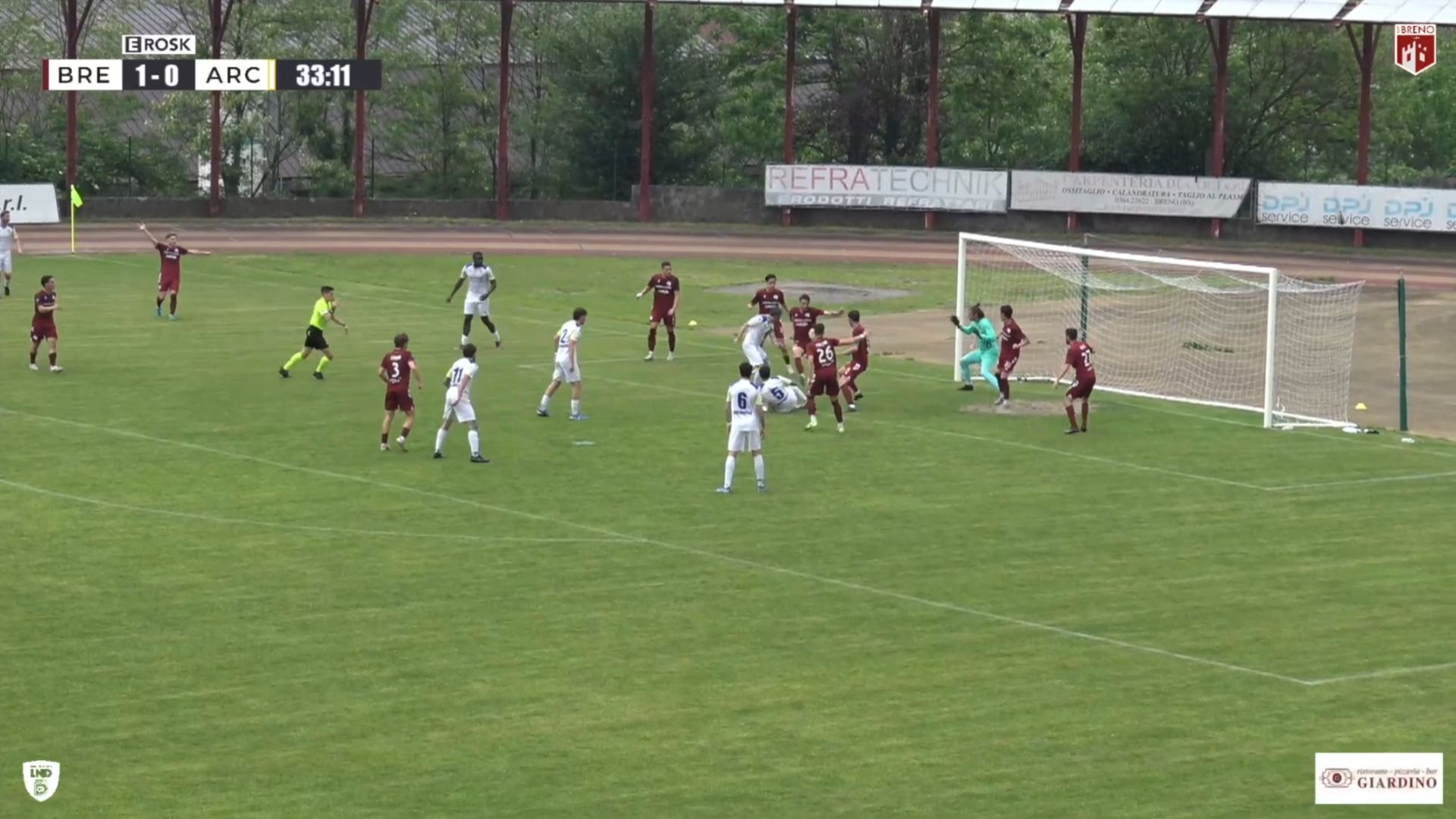 Sintesi Breno – Arconatese 4-1