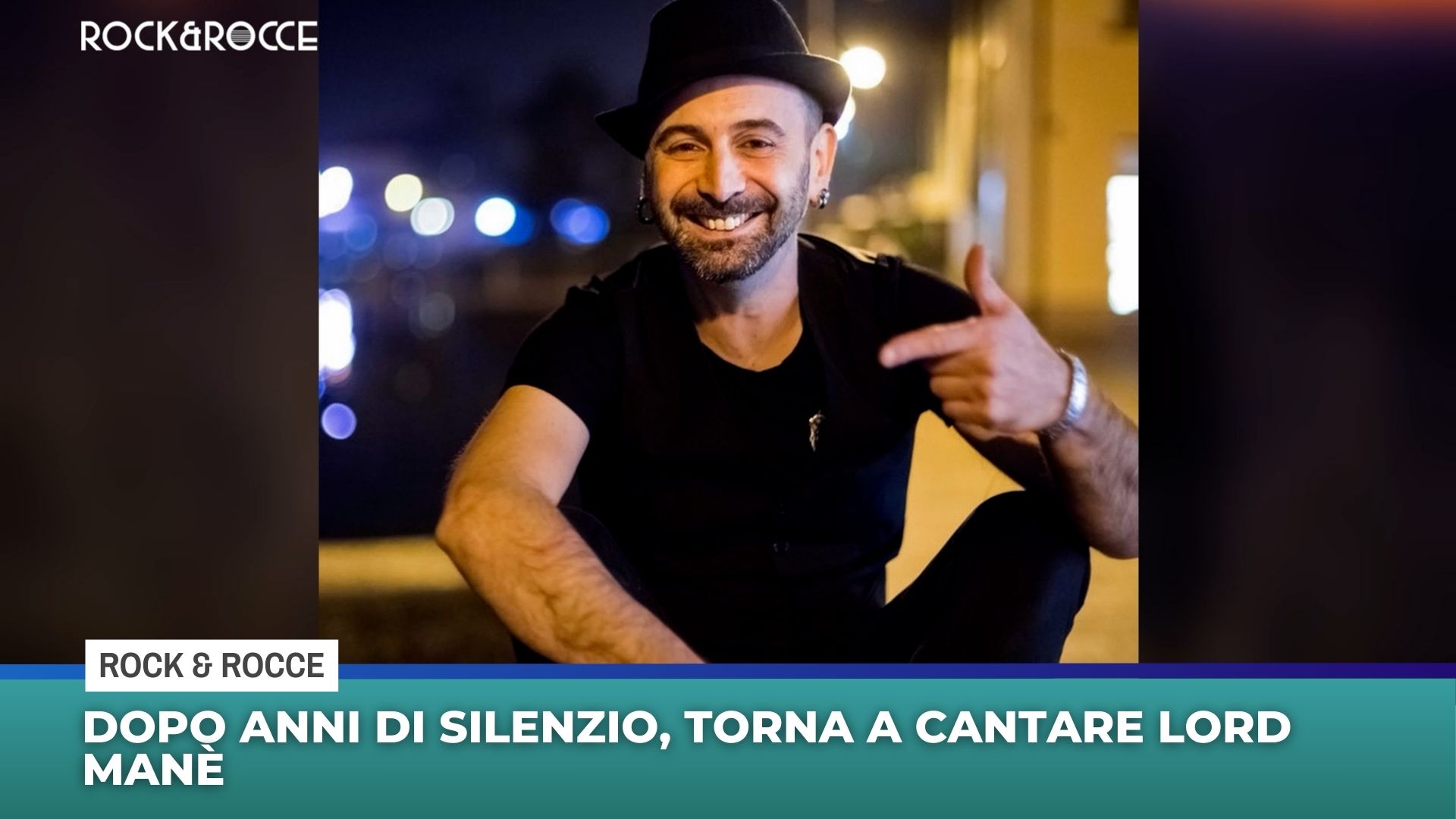Dopo anni di silenzio, torna a cantare Lord Manè