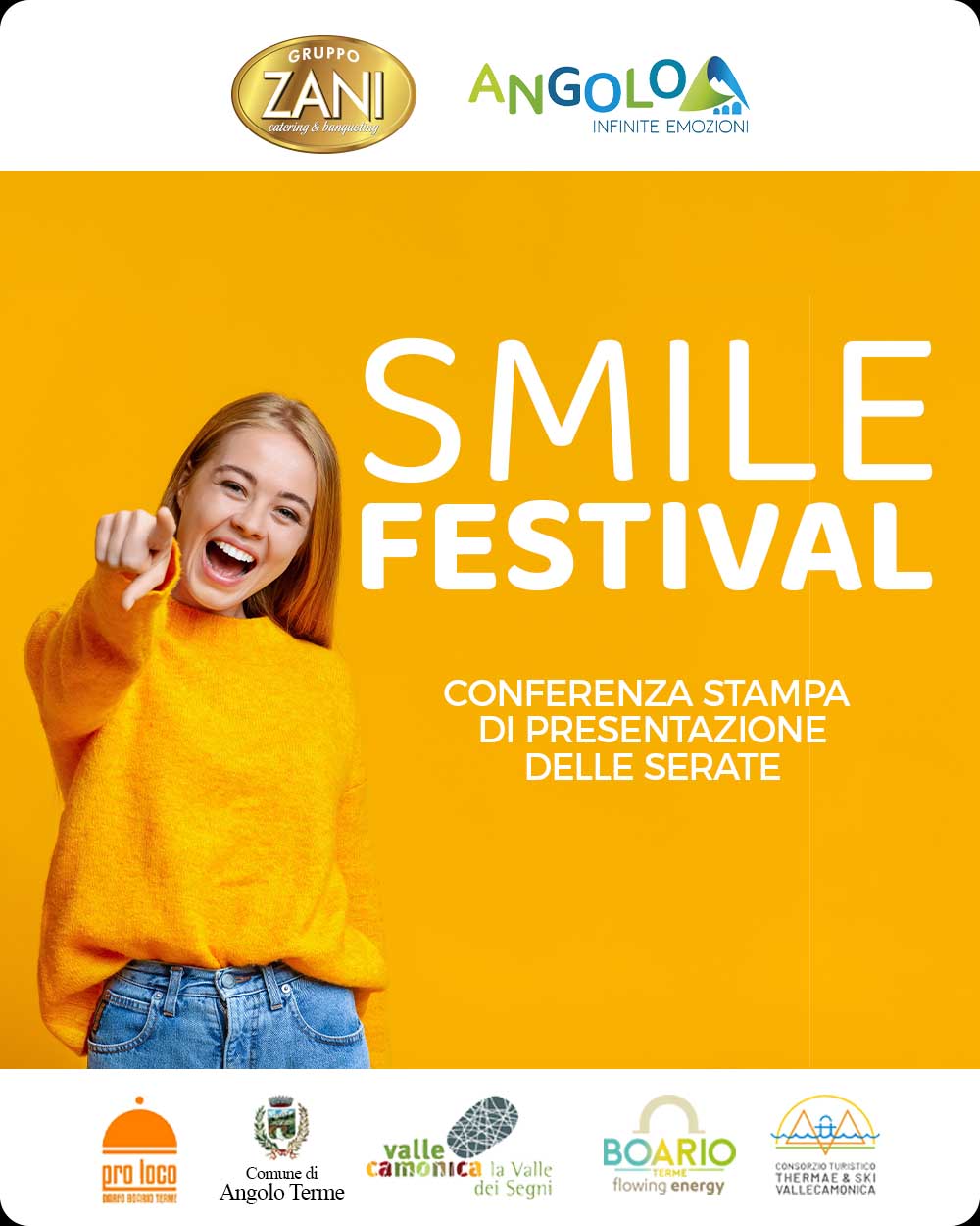 Copertina Smile festival 2025: presentazione delle serate