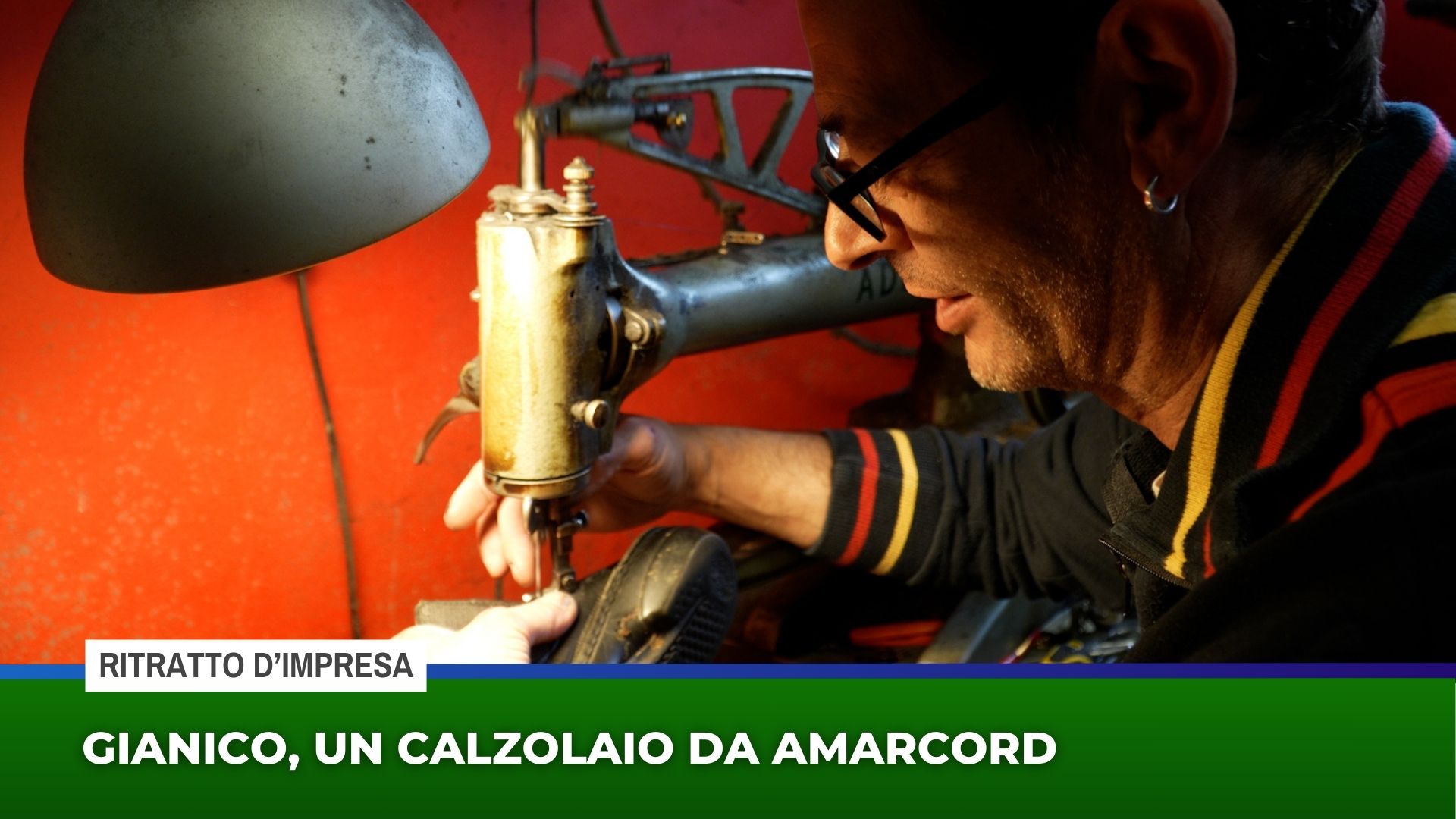 Gianico, un calzolaio da Amarcord