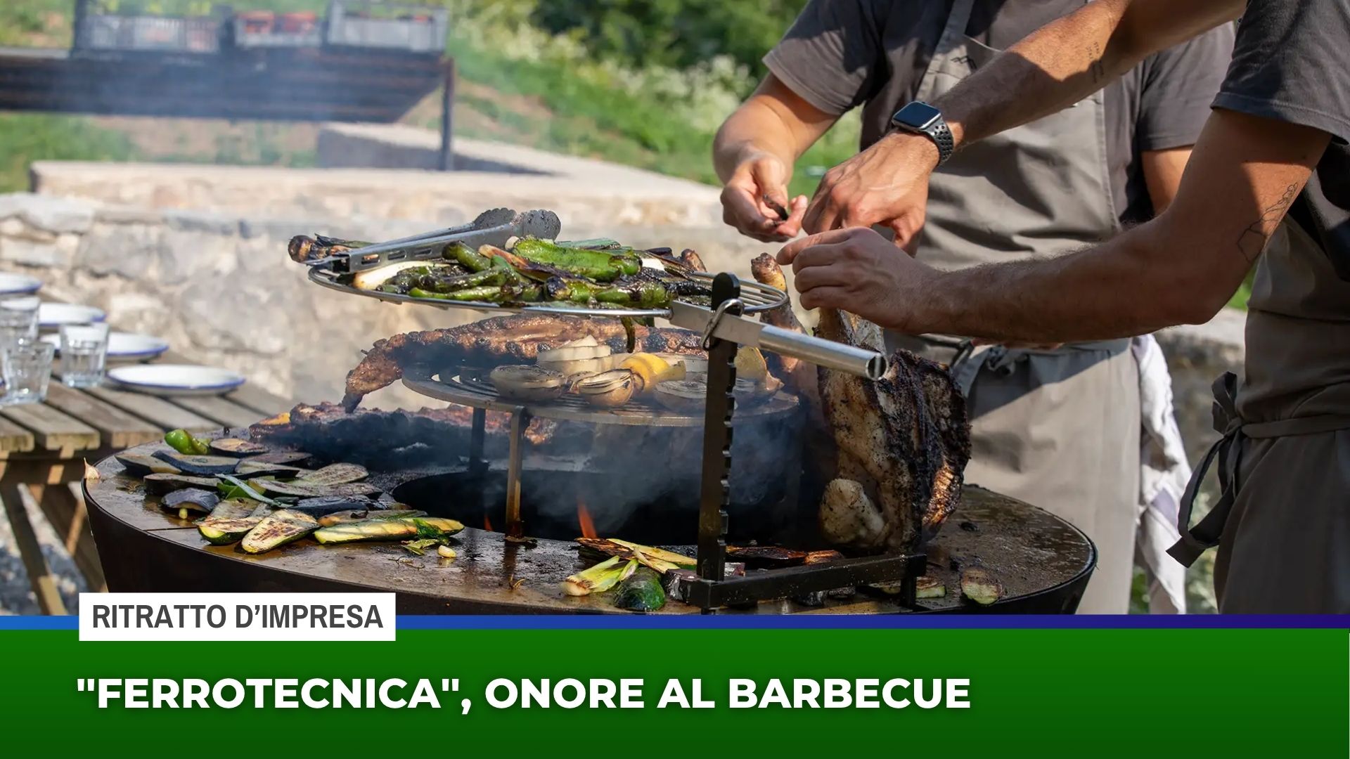 ”Ferrotecnica”, Onore al barbecue