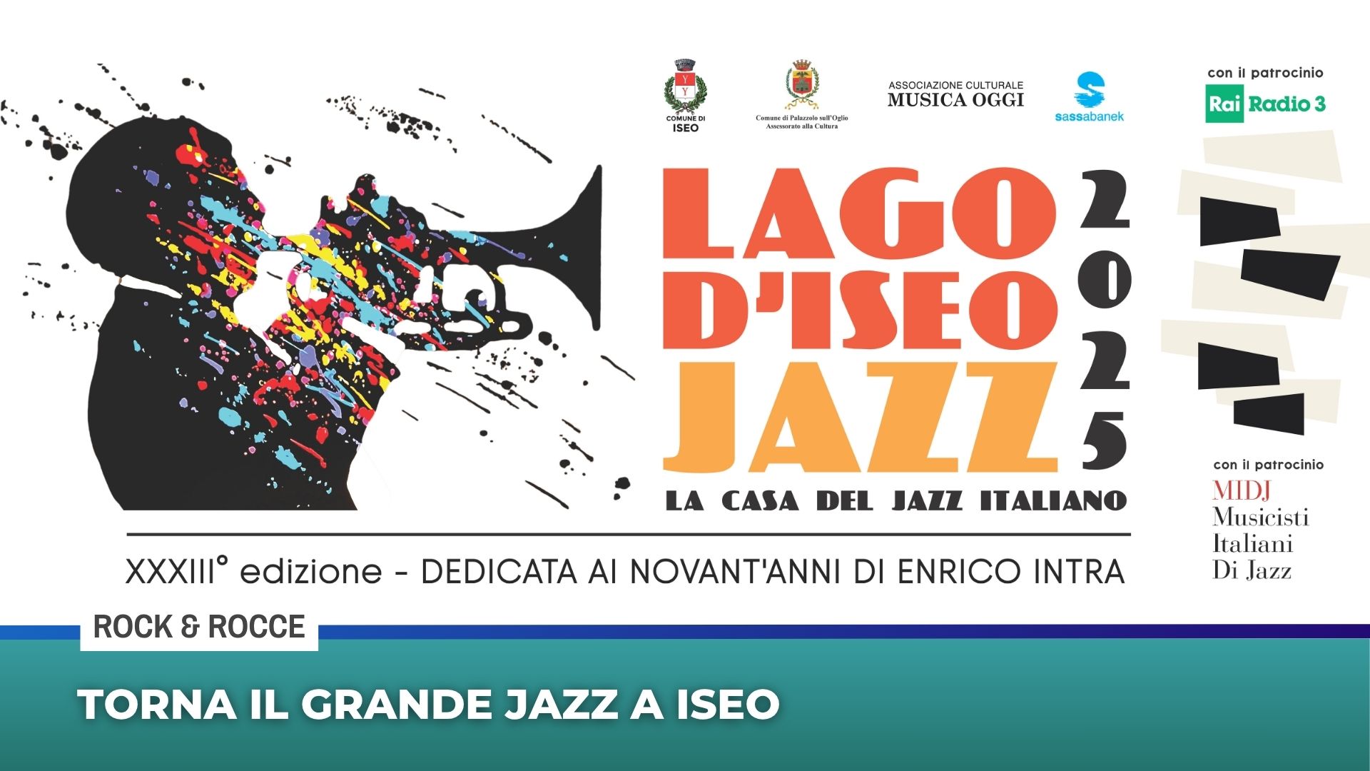 Torna il grande jazz a Iseo