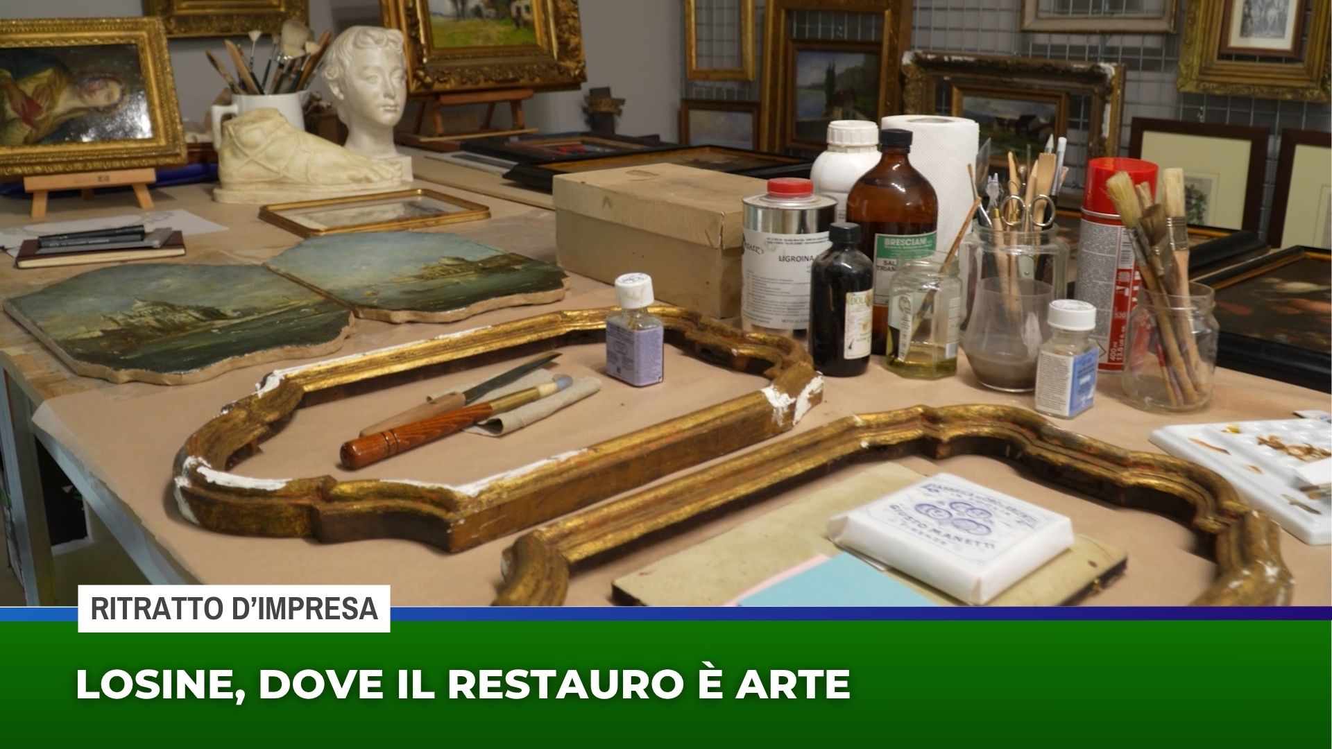 Losine, dove il restauro è arte