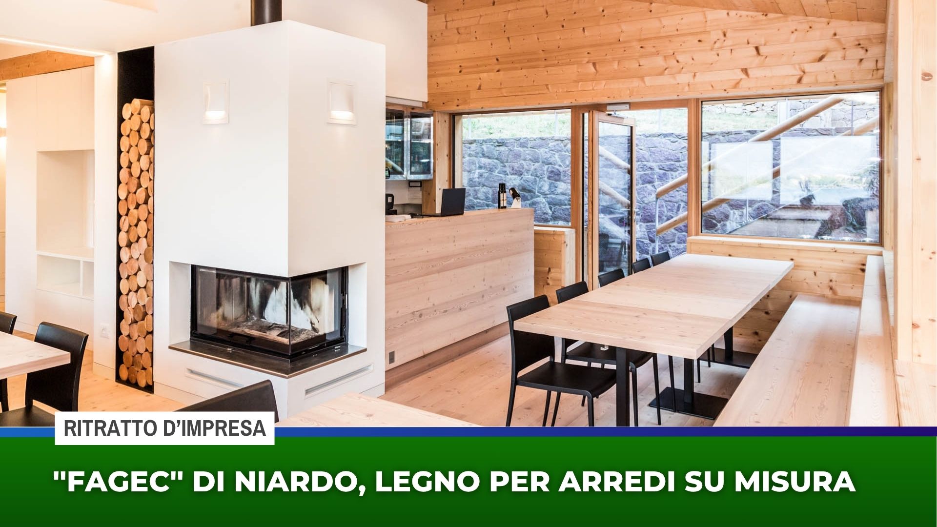 ”Fagec” di Niardo, legno per arredi su misura
