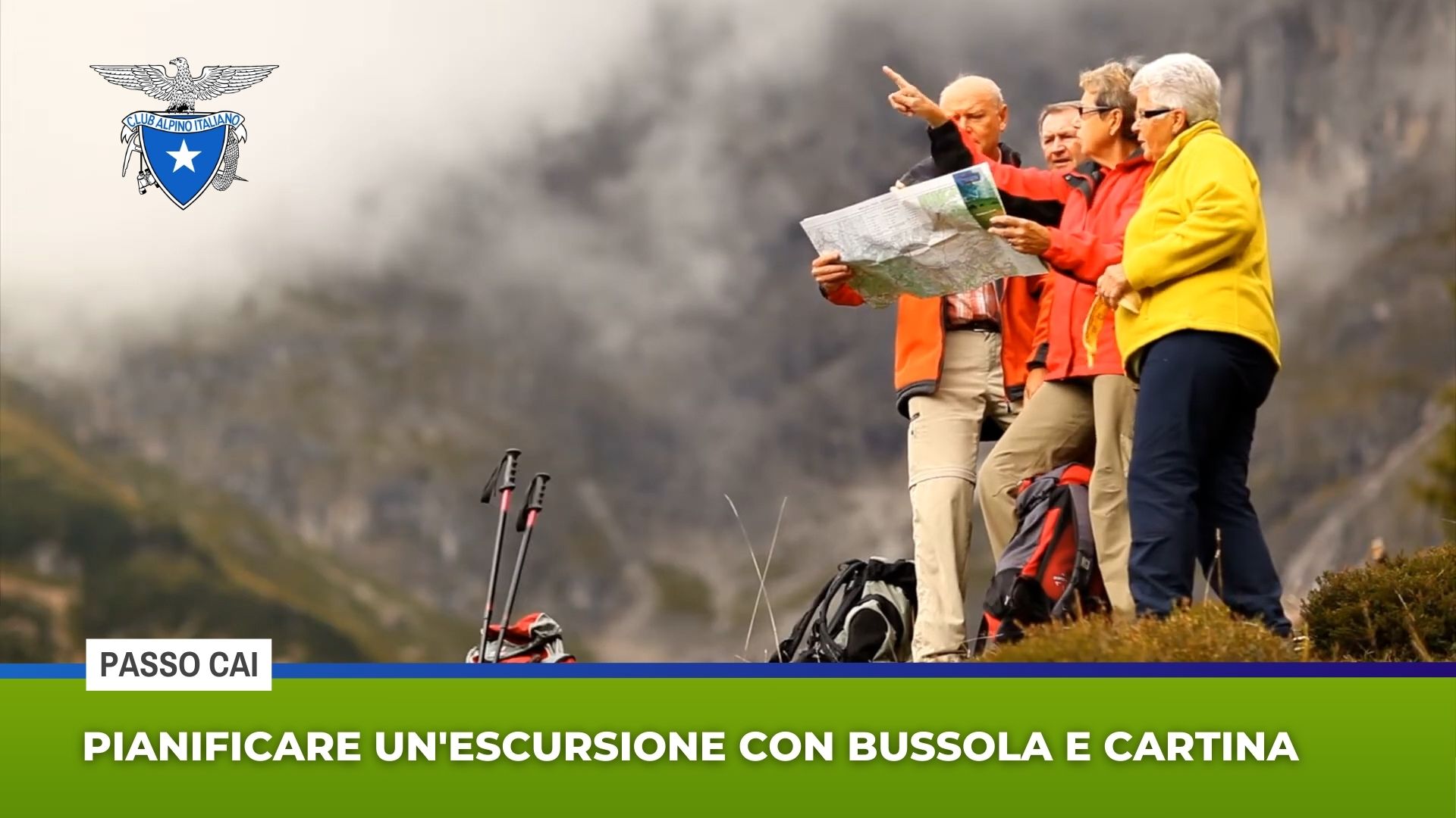 Pianificare un’escursione con bussola e cartina