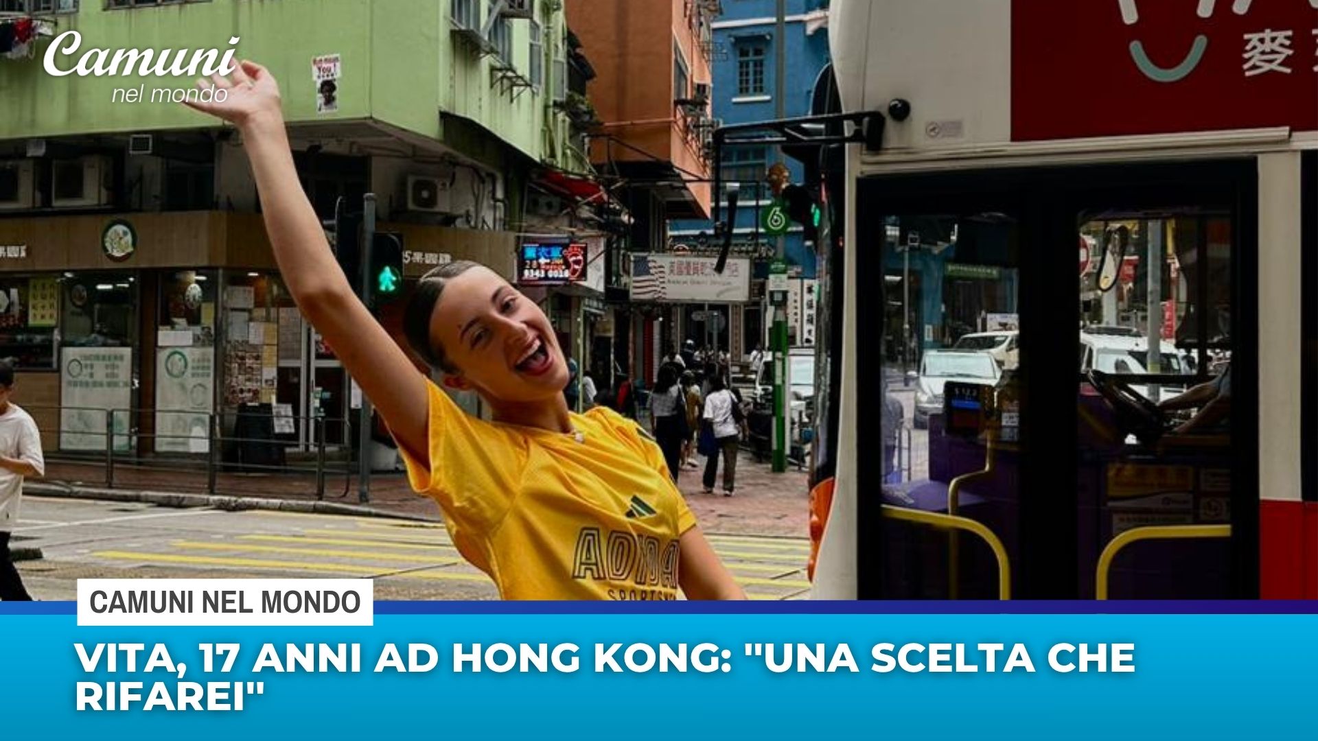 Vita, 17 anni ad Hong Kong: ”Una scelta che rifarei”