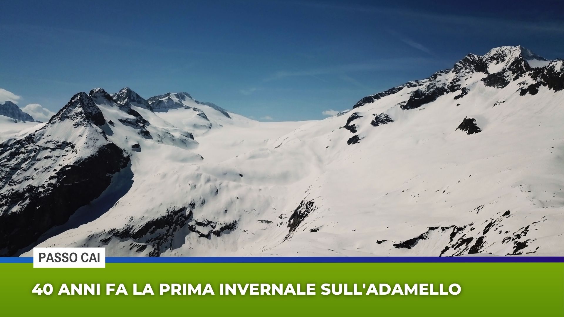 40 anni fa la prima invernale sull’Adamello