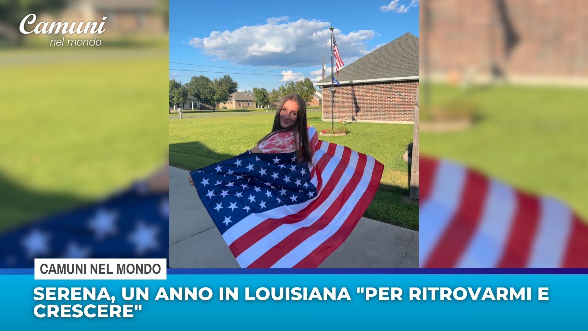 Serena, un anno in Louisiana ”per ritrovarmi e crescere”