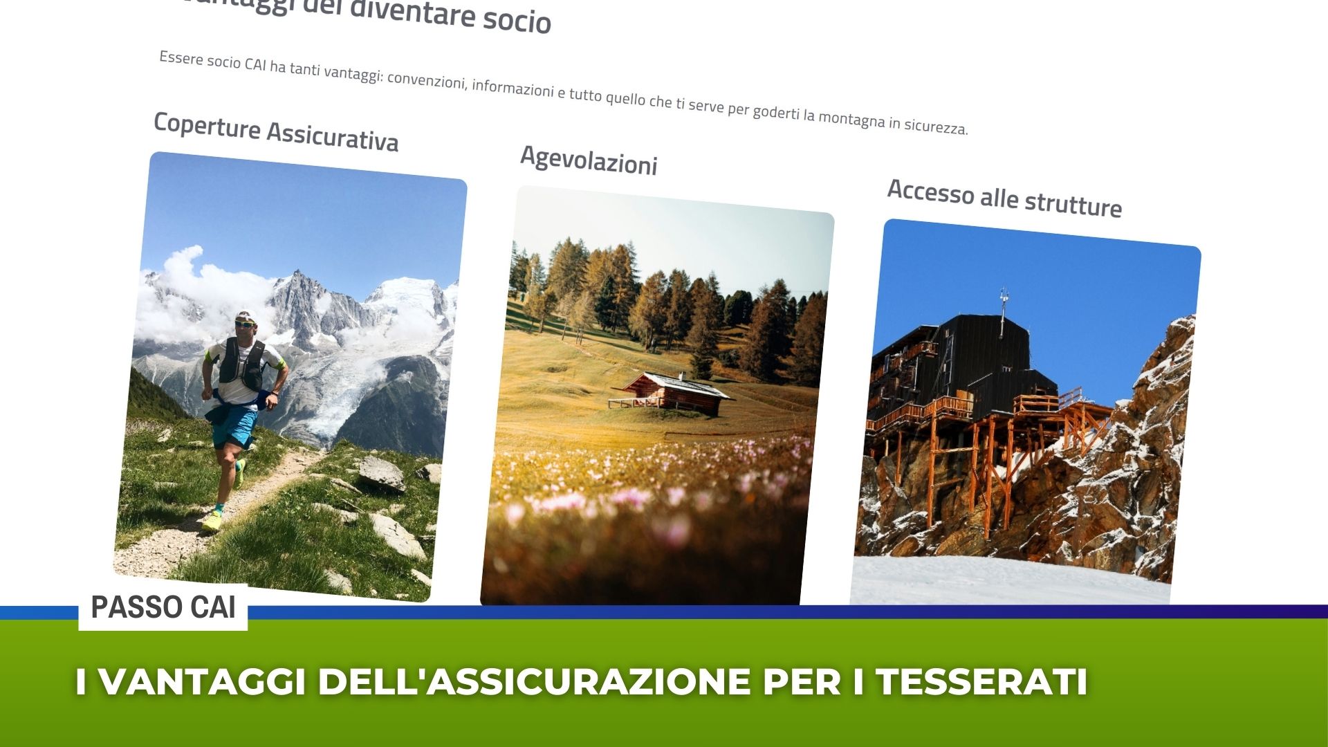 Passo Cai: l’assicurazione per i tesserati