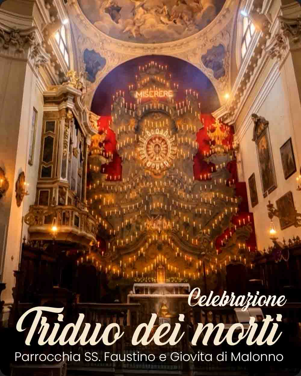 Copertina Santa Messa di chiusura del Triduo dei Morti