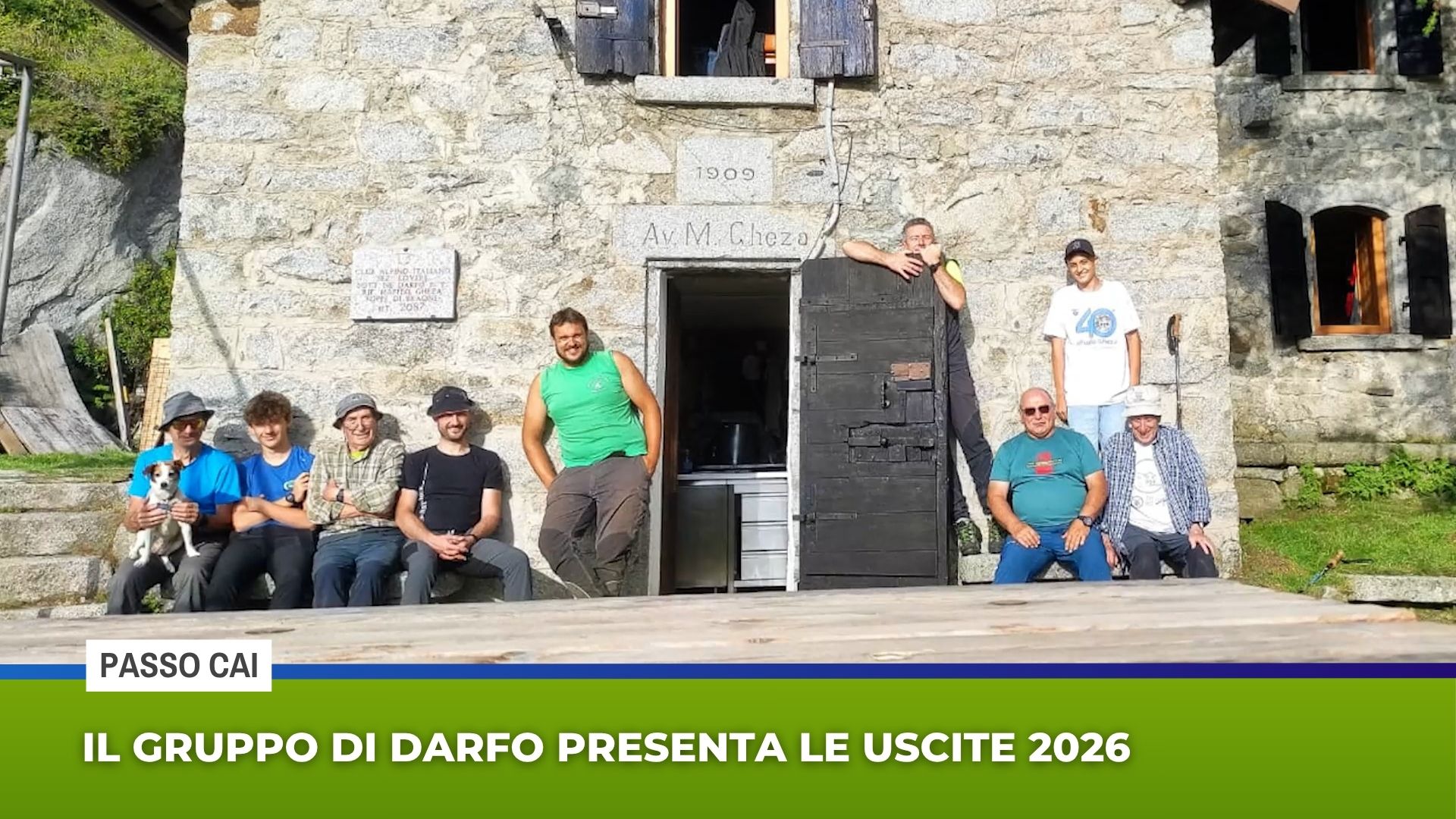 Il gruppo di Darfo presenta le uscite 2026