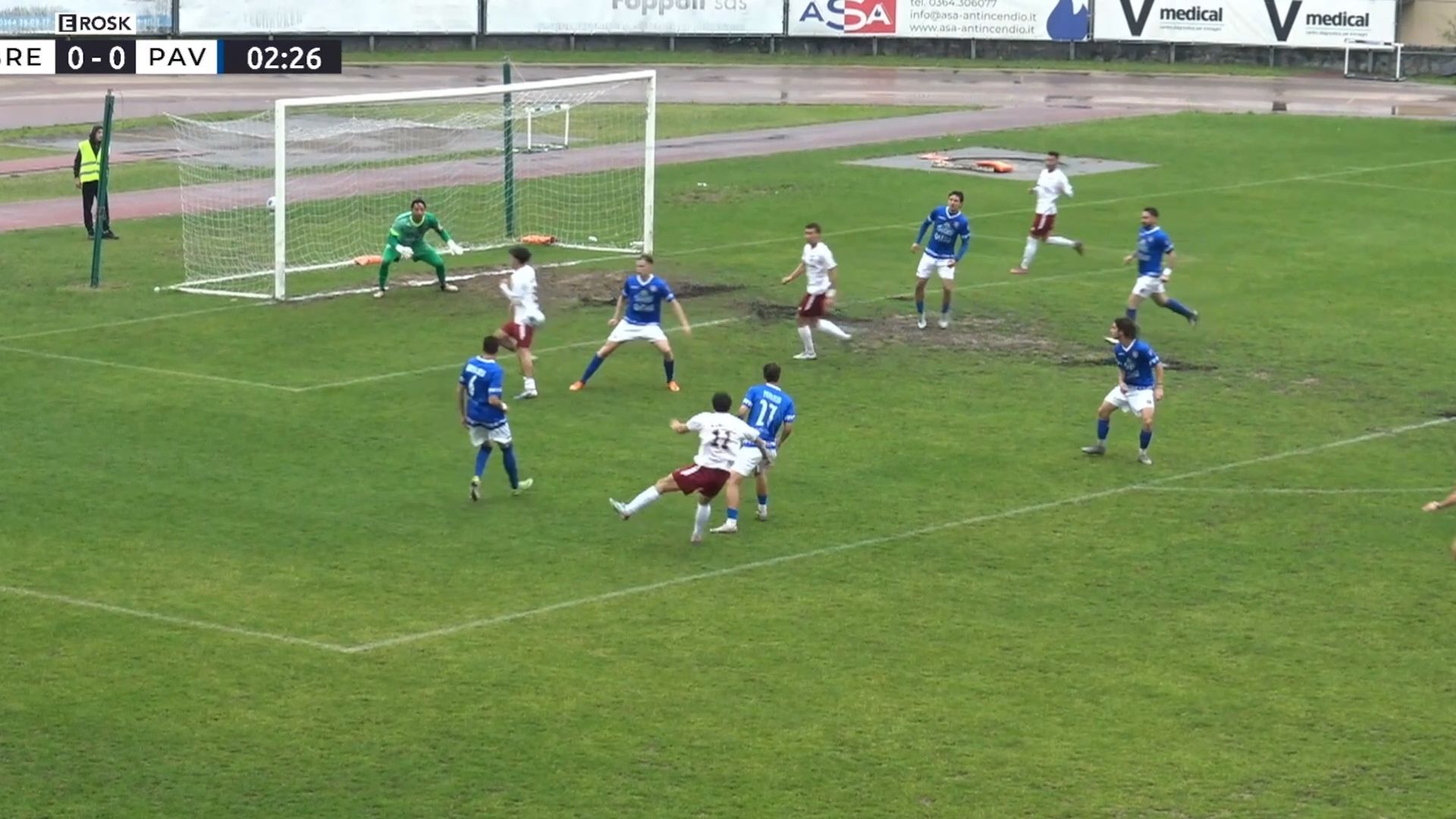 Breno – Pavia 0-1