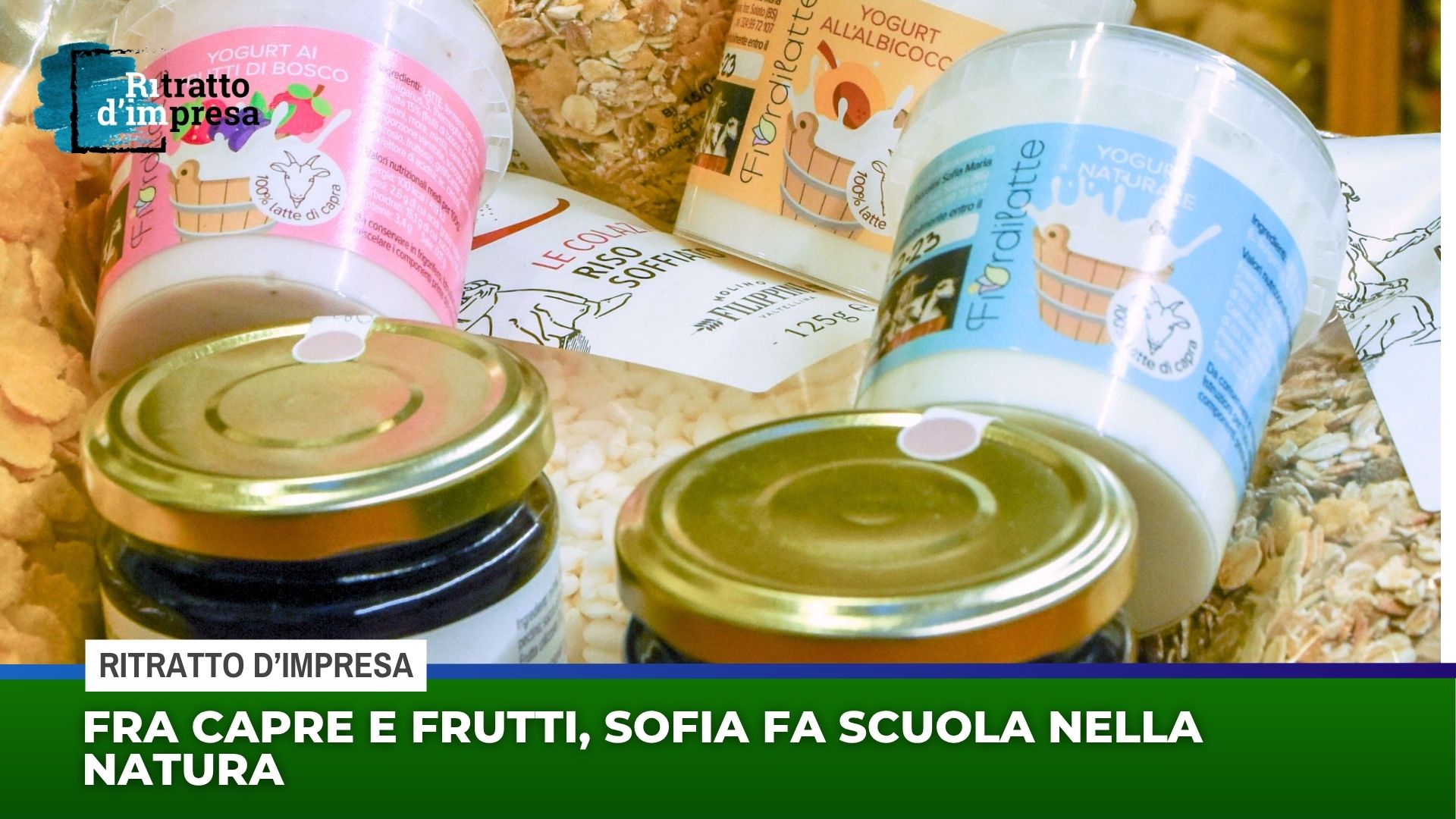 Fra capre e frutti, Sofia fa scuola nella natura