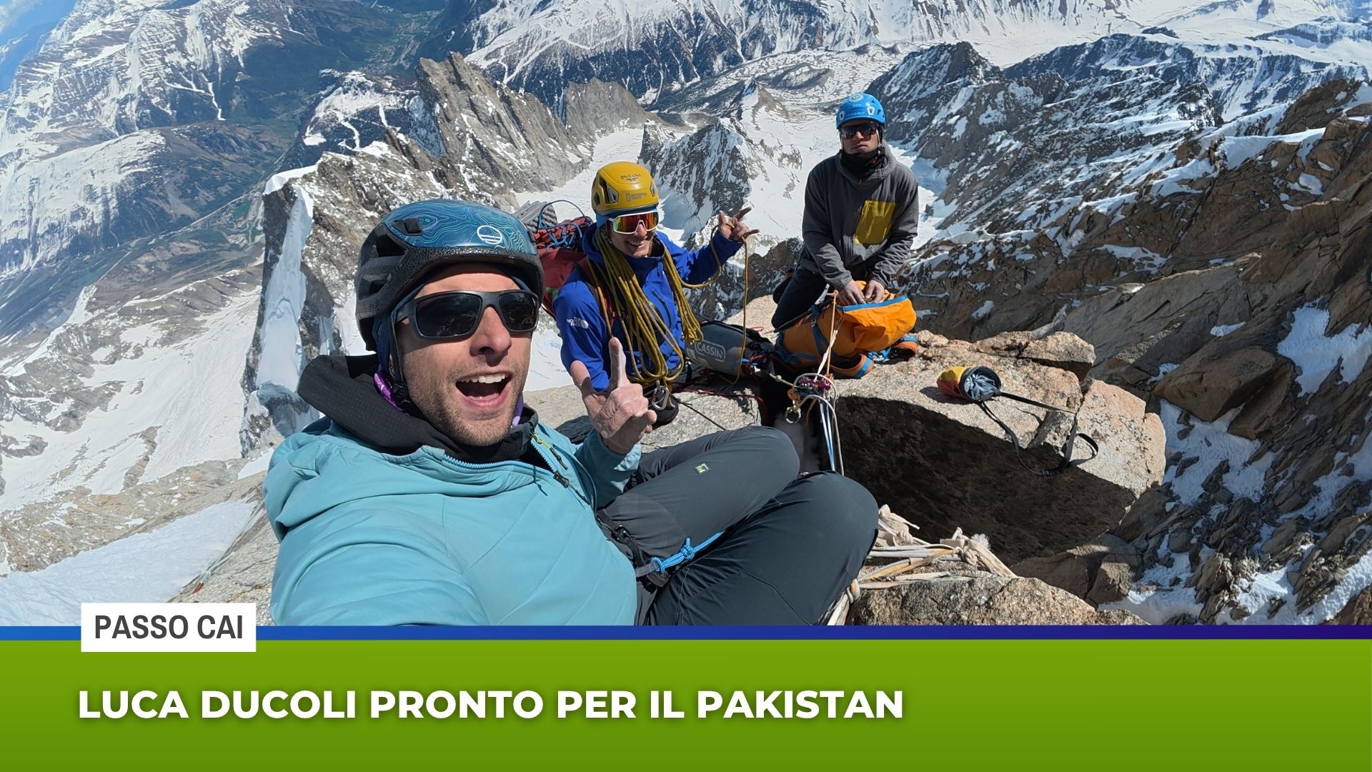 Luca Ducoli pronto per il Pakistan