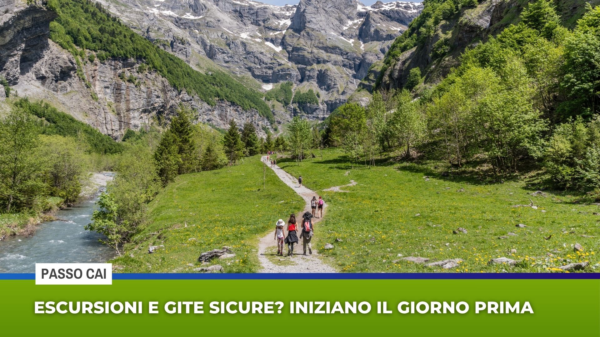 Escursioni e gite sicure? Iniziano il giorno prima