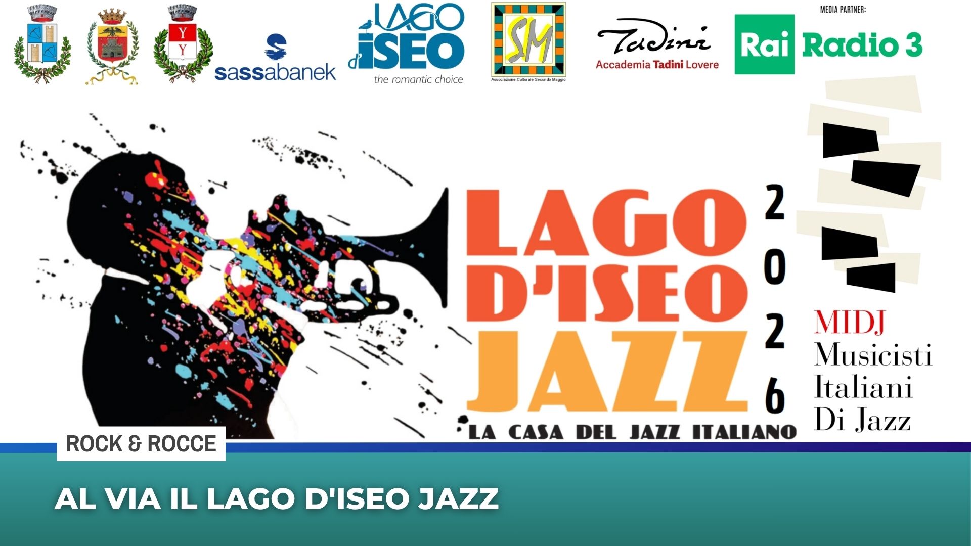 Al via il Lago d’Iseo jazz