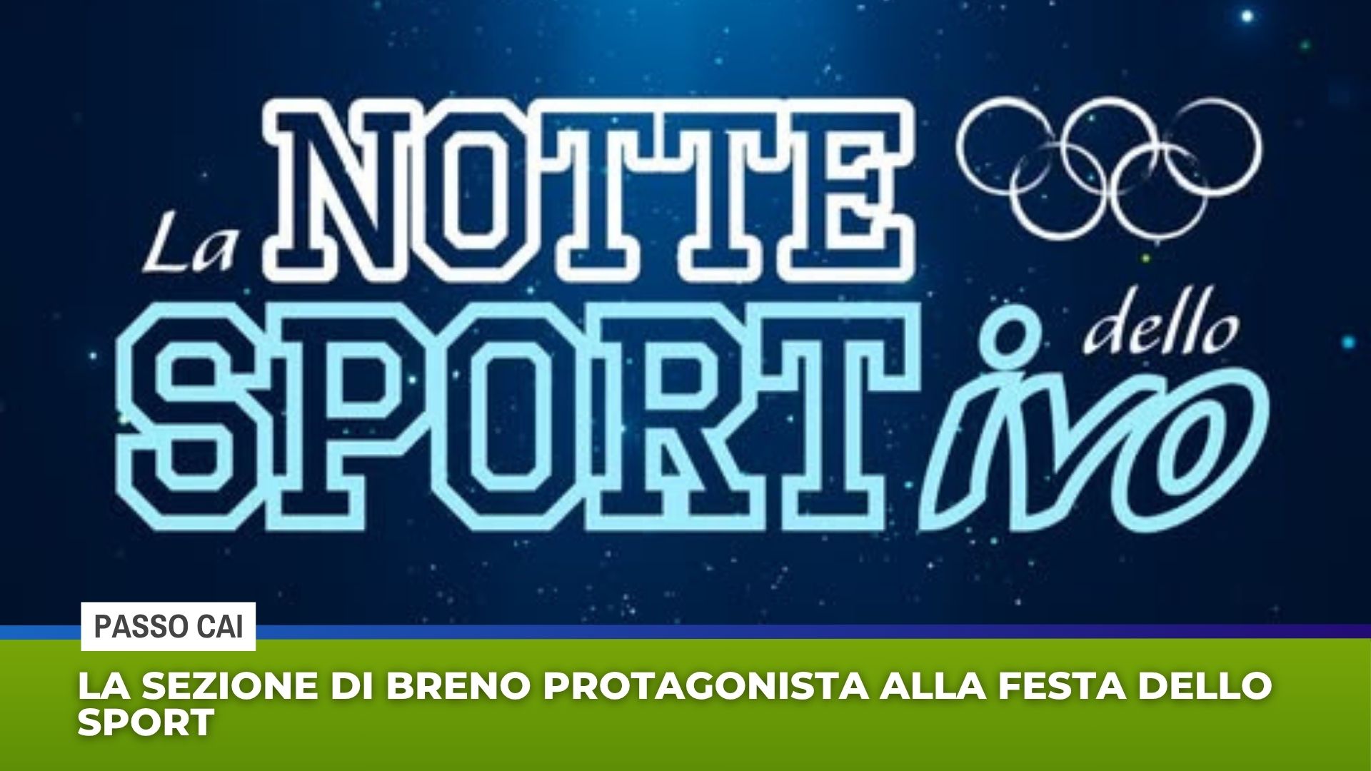 Passo Cai: la sezione di Breno protagonista alla festa dello sport