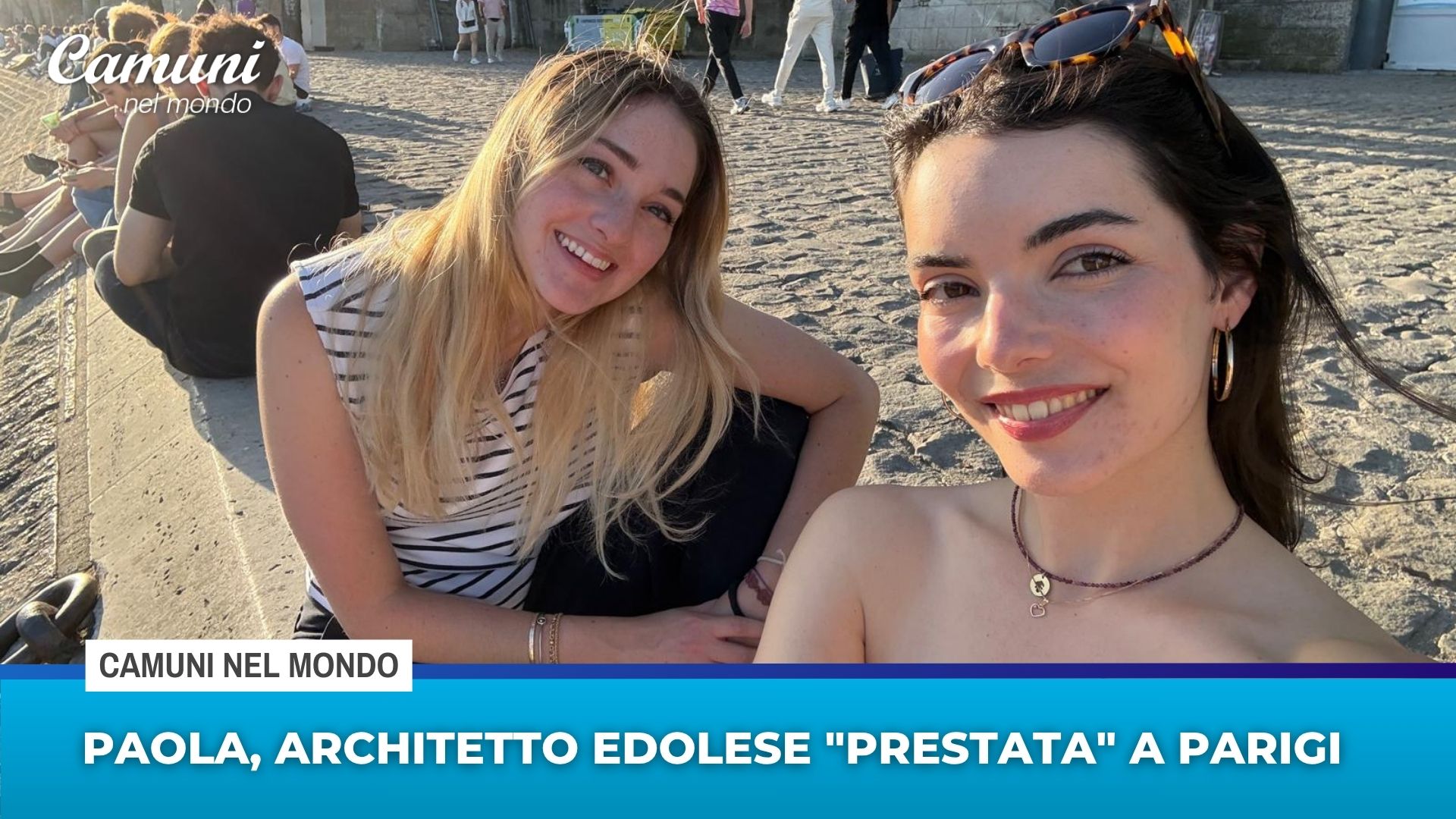 Paola, architetto edolese “prestata” a Parigi