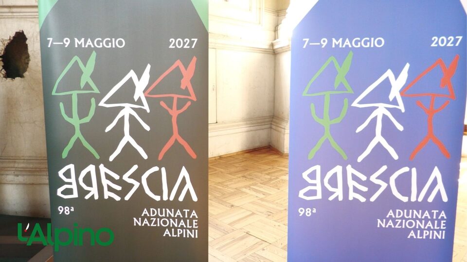 L’Alpino – Brescia, svelato il logo dell’Adunata 2027