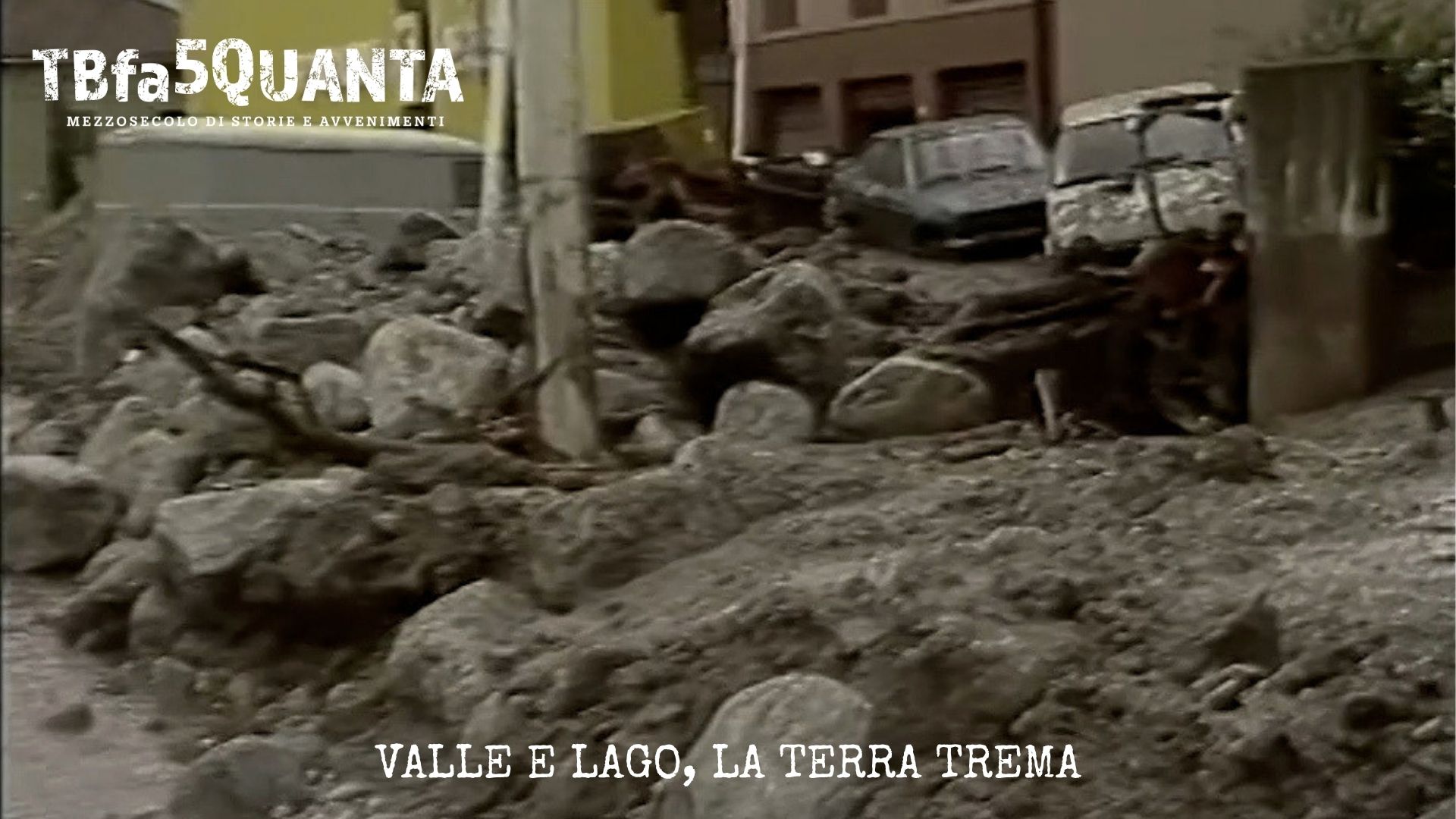 Valle e lago, la terra trema