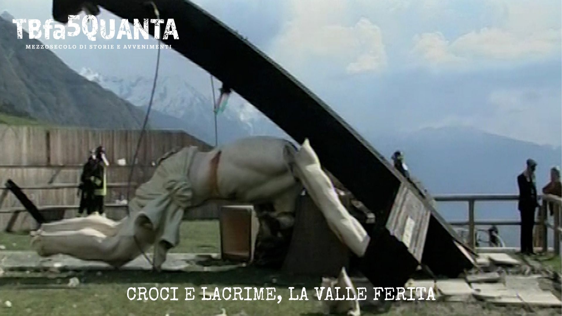 Croci e lacrime, una valle ferita
