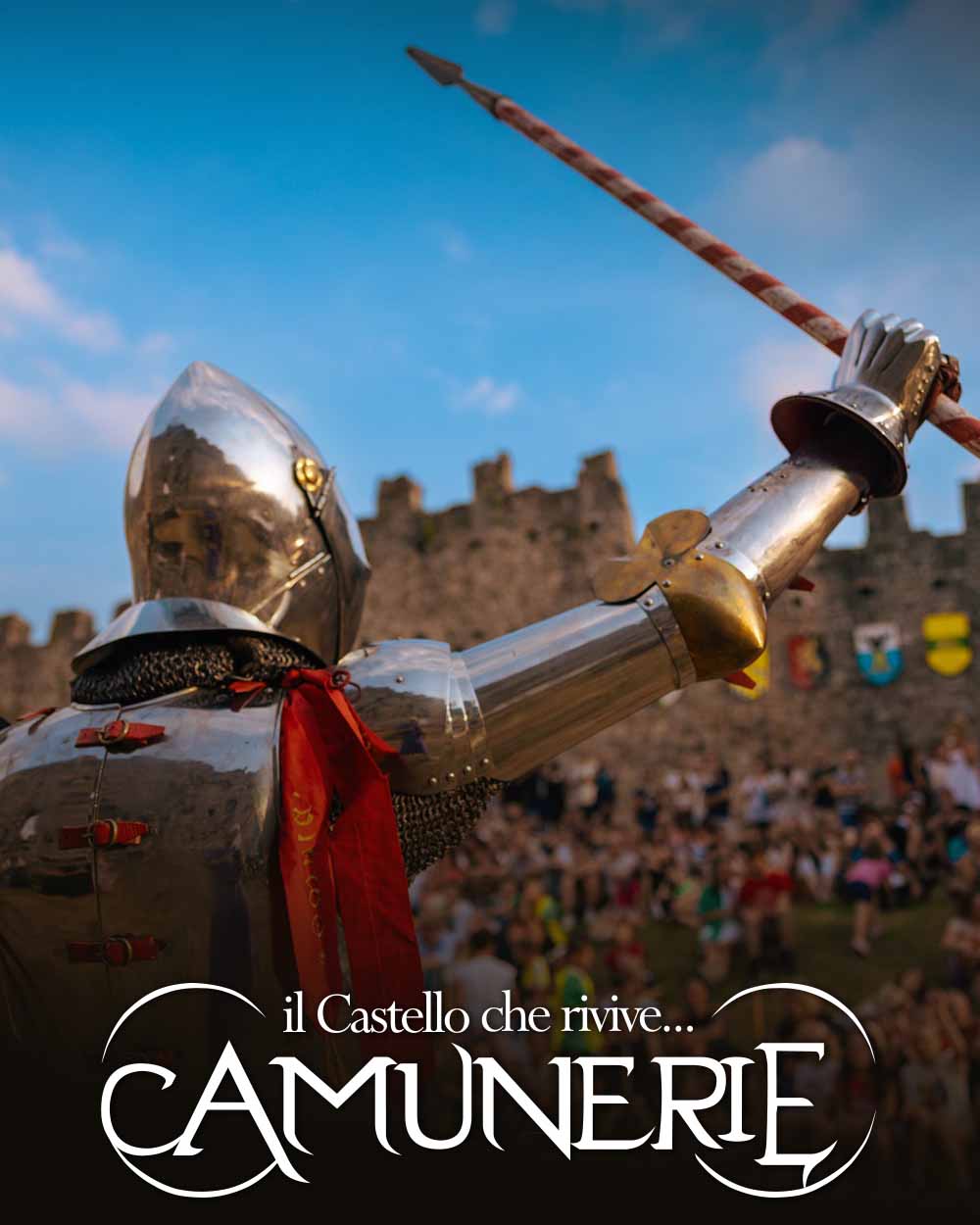 Copertina Camunerie il castello che rivive