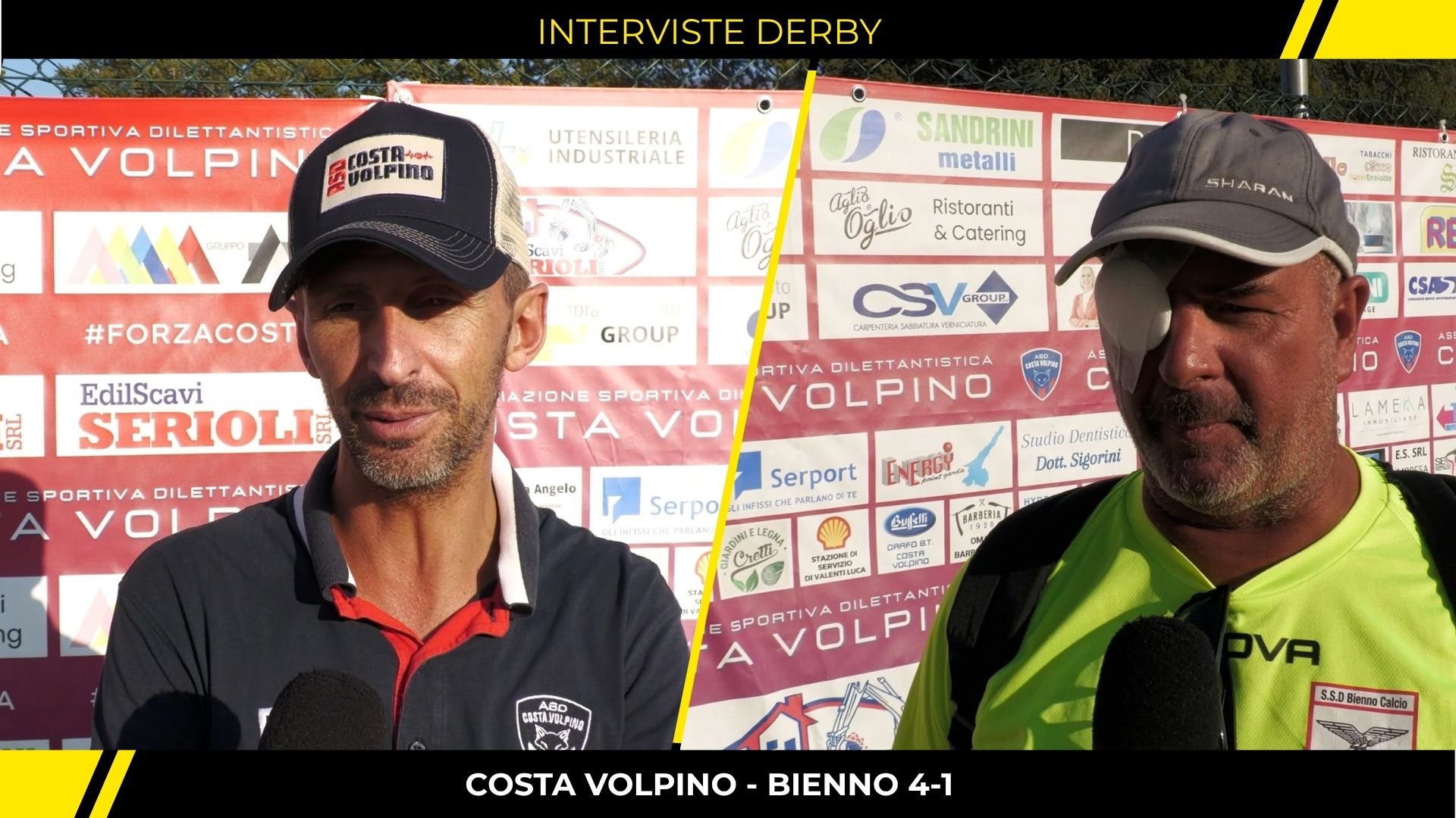 Interviste derby Costa Volpino – Bienno 4-1