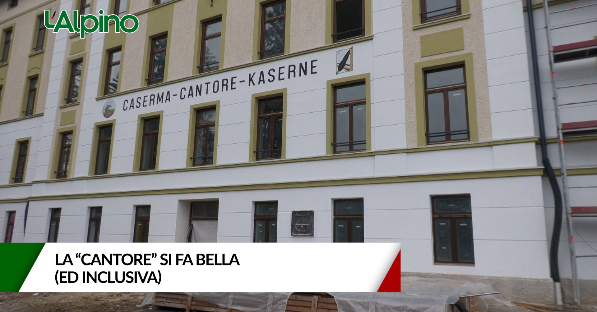 L'Alpino - La ''Cantore'' si fa bella (ed esclusiva)