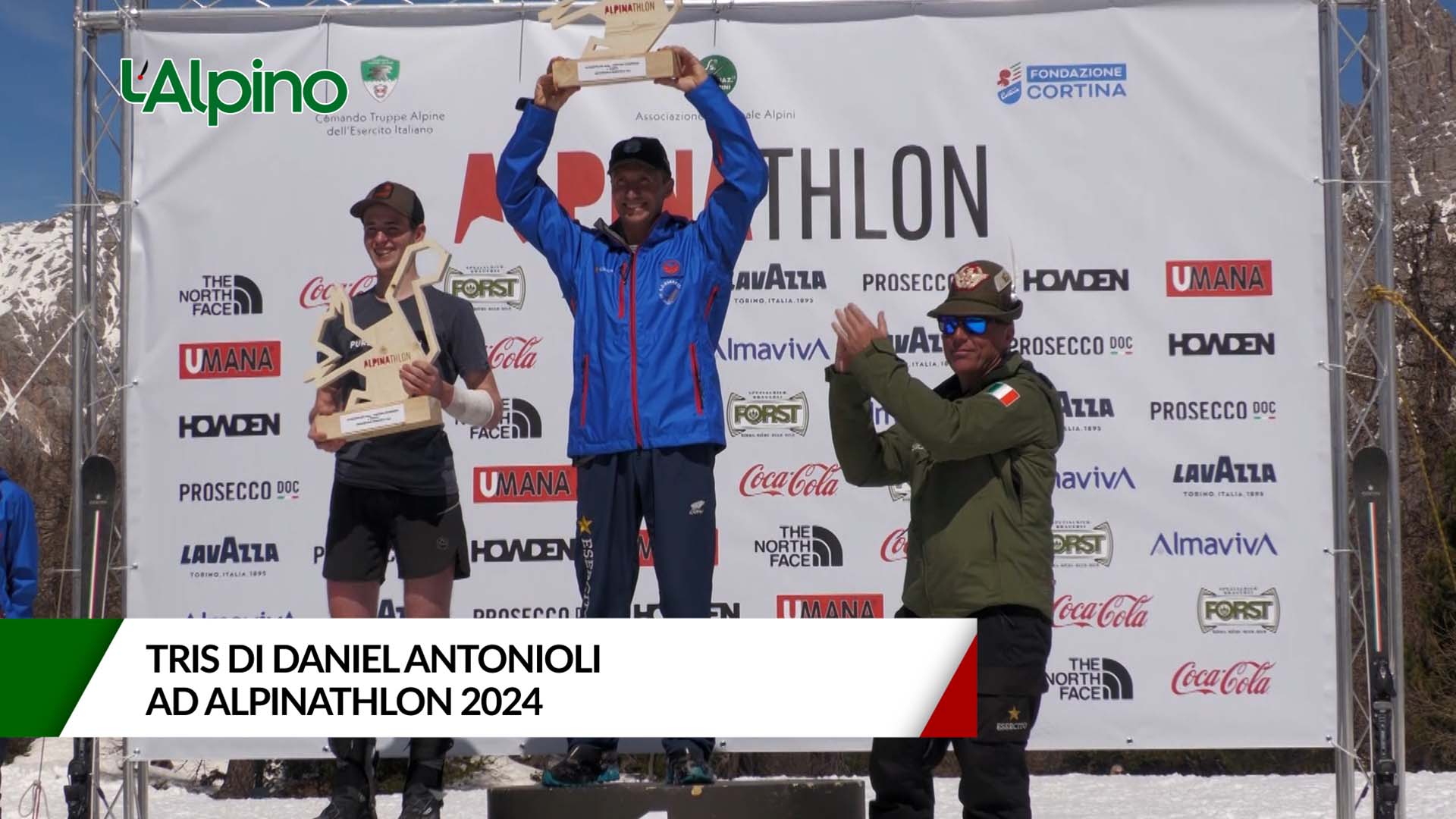 L'Alpino - Tris di Daniel Antonioli ad Alpinathlon 2024