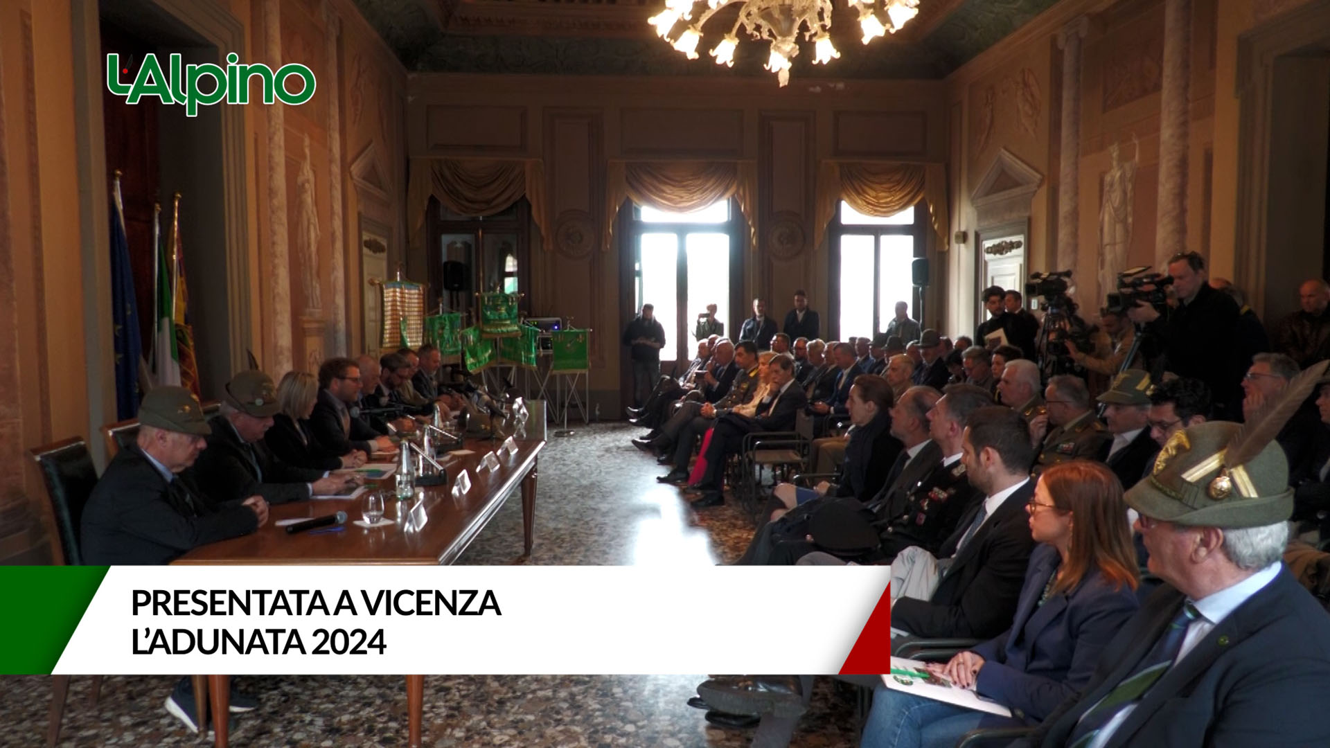 L'Alpino - A Vicenza presentata  L'Adunata 2024