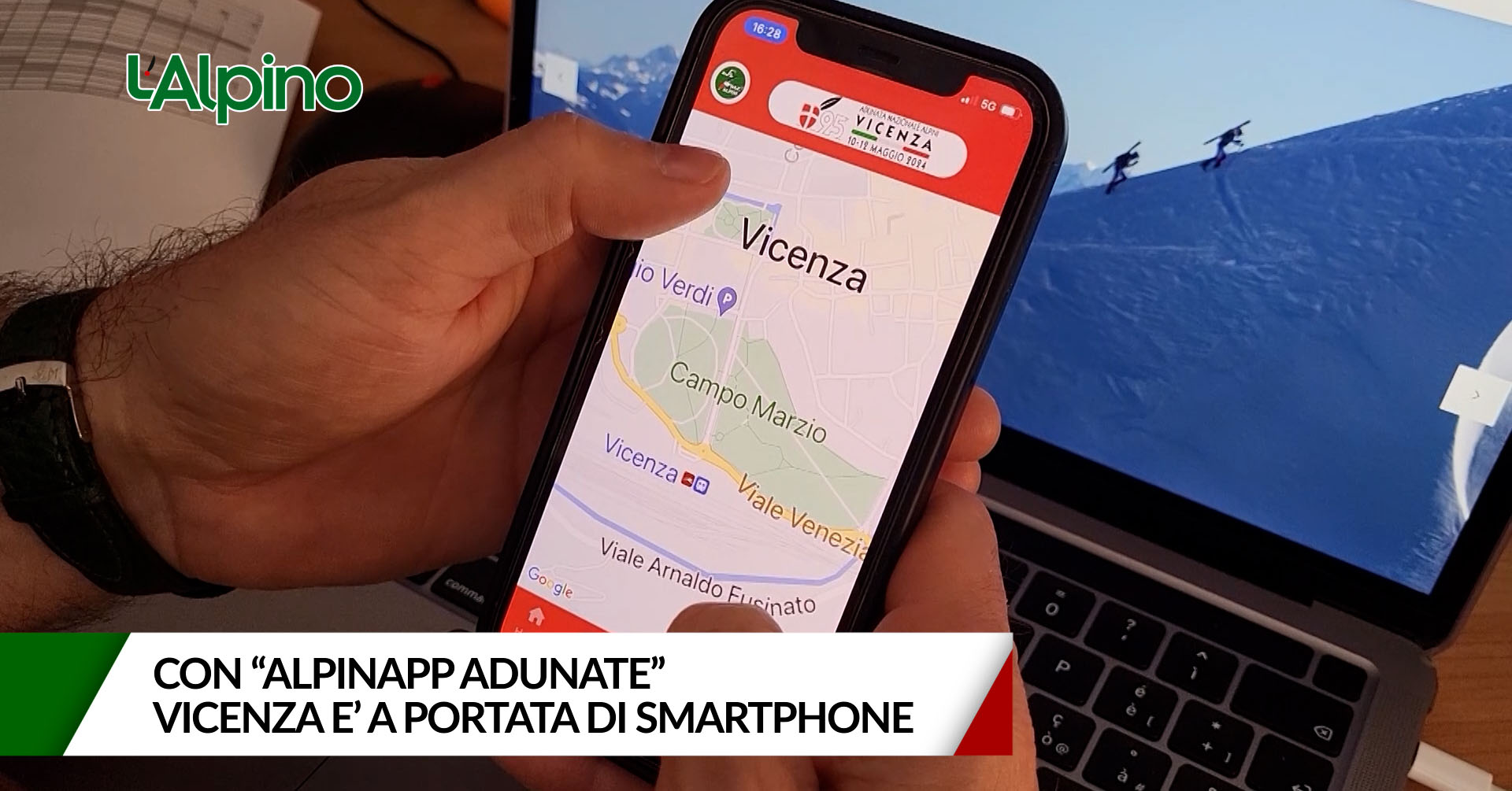 L'Alpino - Con Alpinapp Adunate, Vicenza è a portata di smartphone