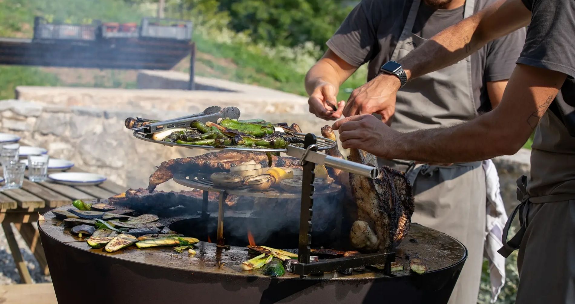 ''Ferrotecnica'', Onore al barbecue