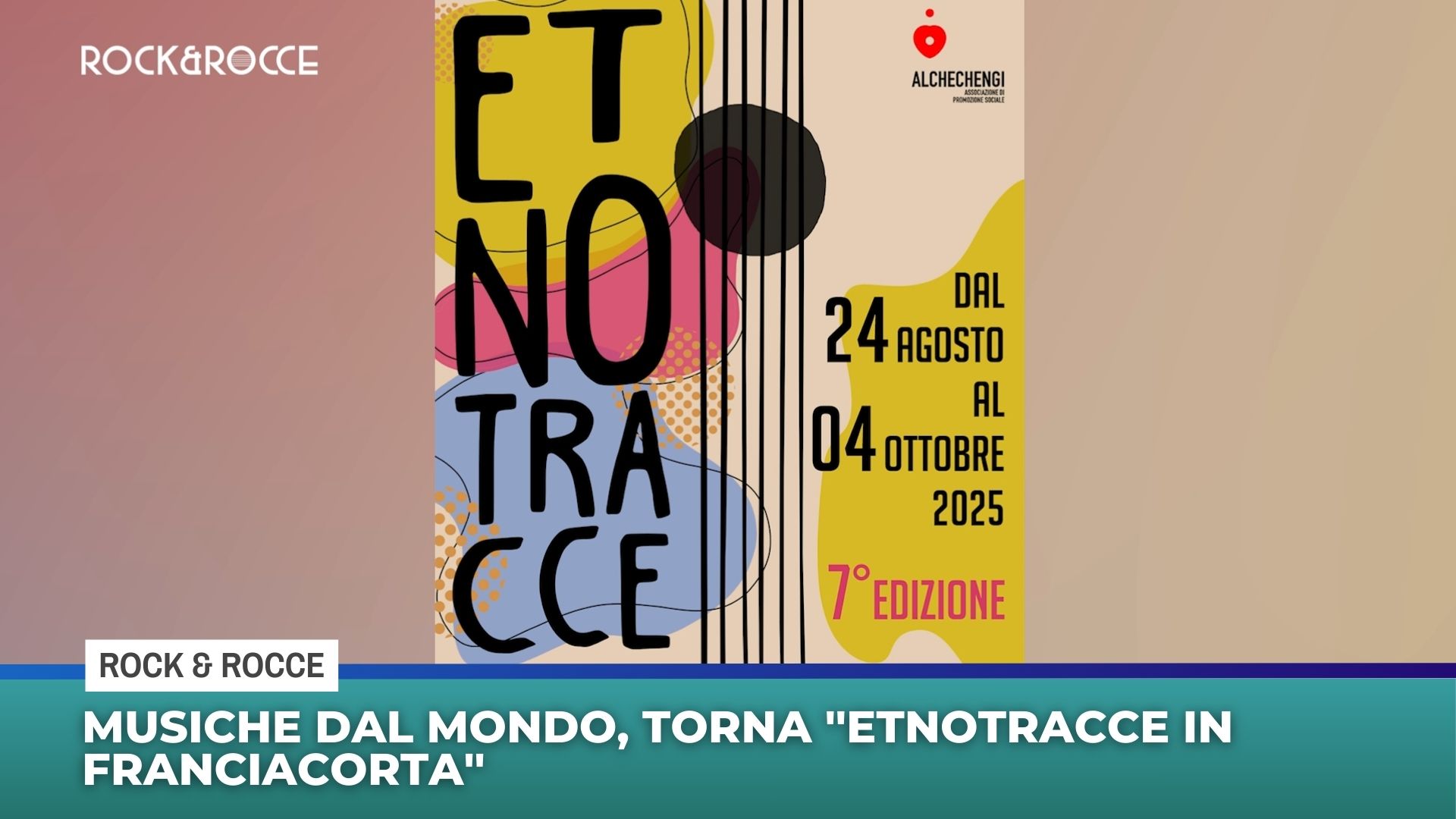 Musiche dal mondo, torna ''Etnotracce in Franciacorta''