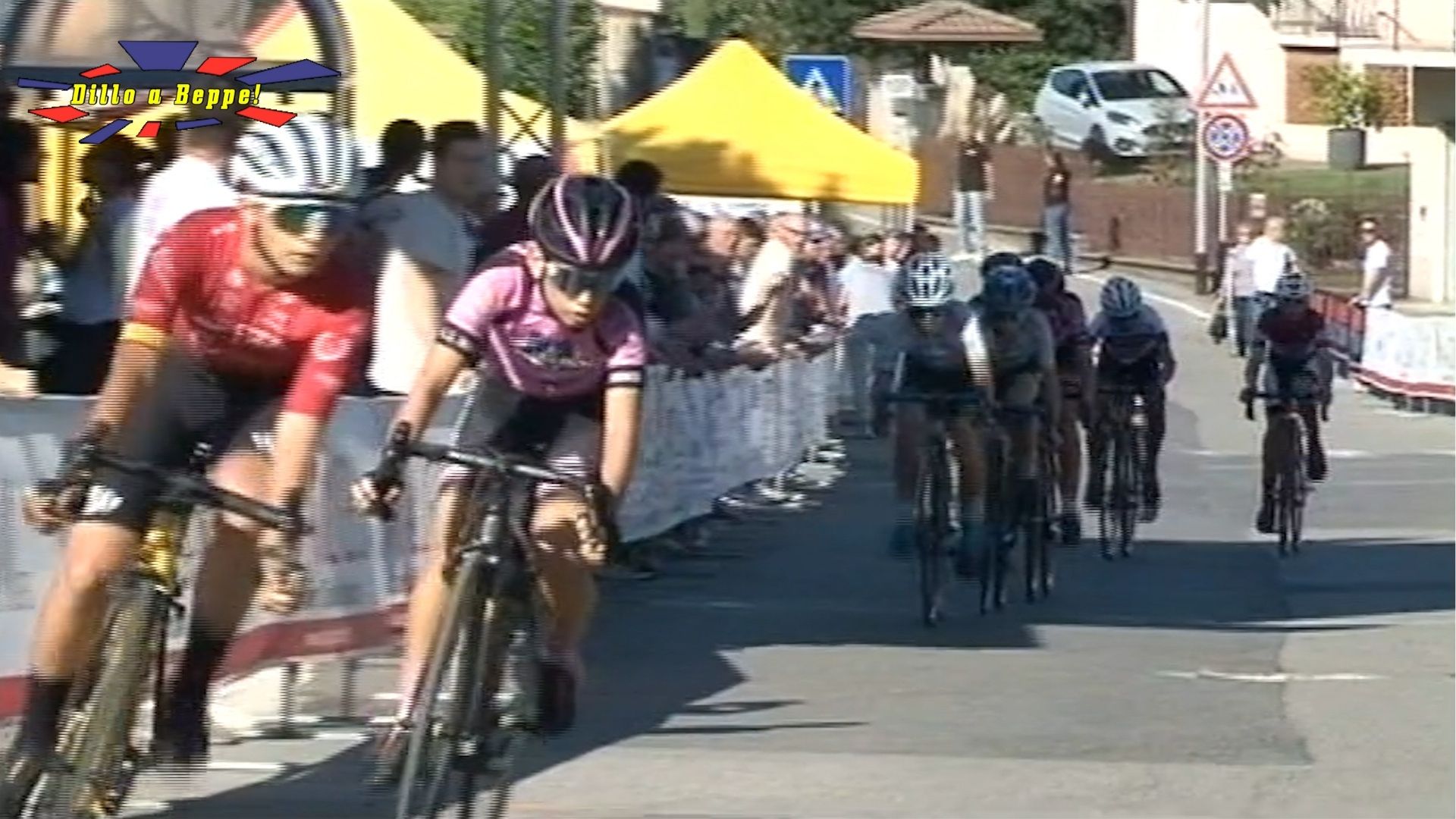 Dillo a Beppe a Corte Franca con il Cycling Team