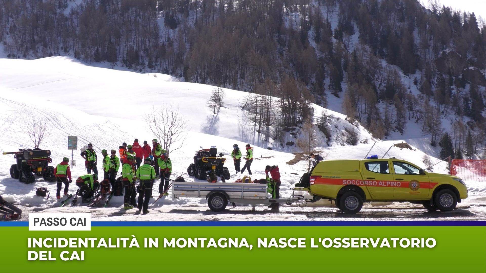 Incidentalità in montagna, nasce l'osservatorio del Cai