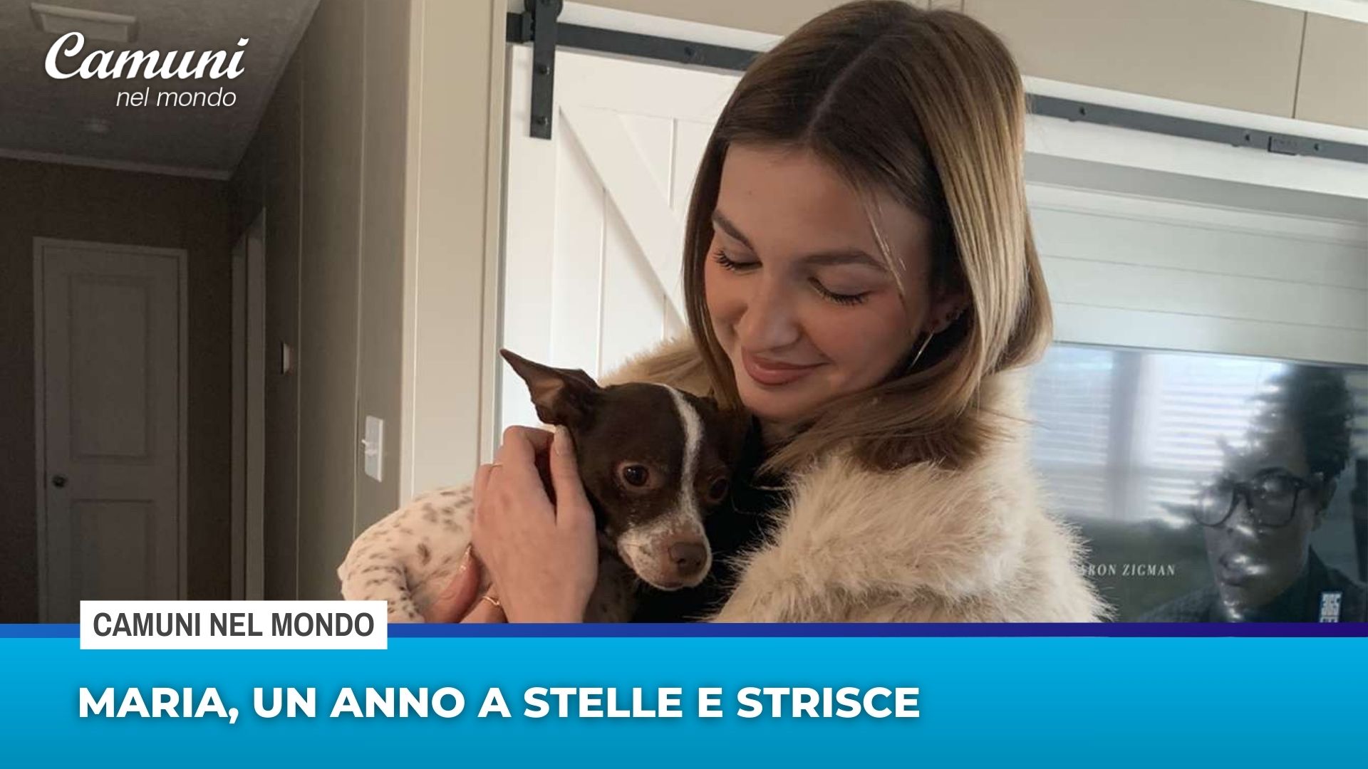 Maria, un anno a stelle e strisce