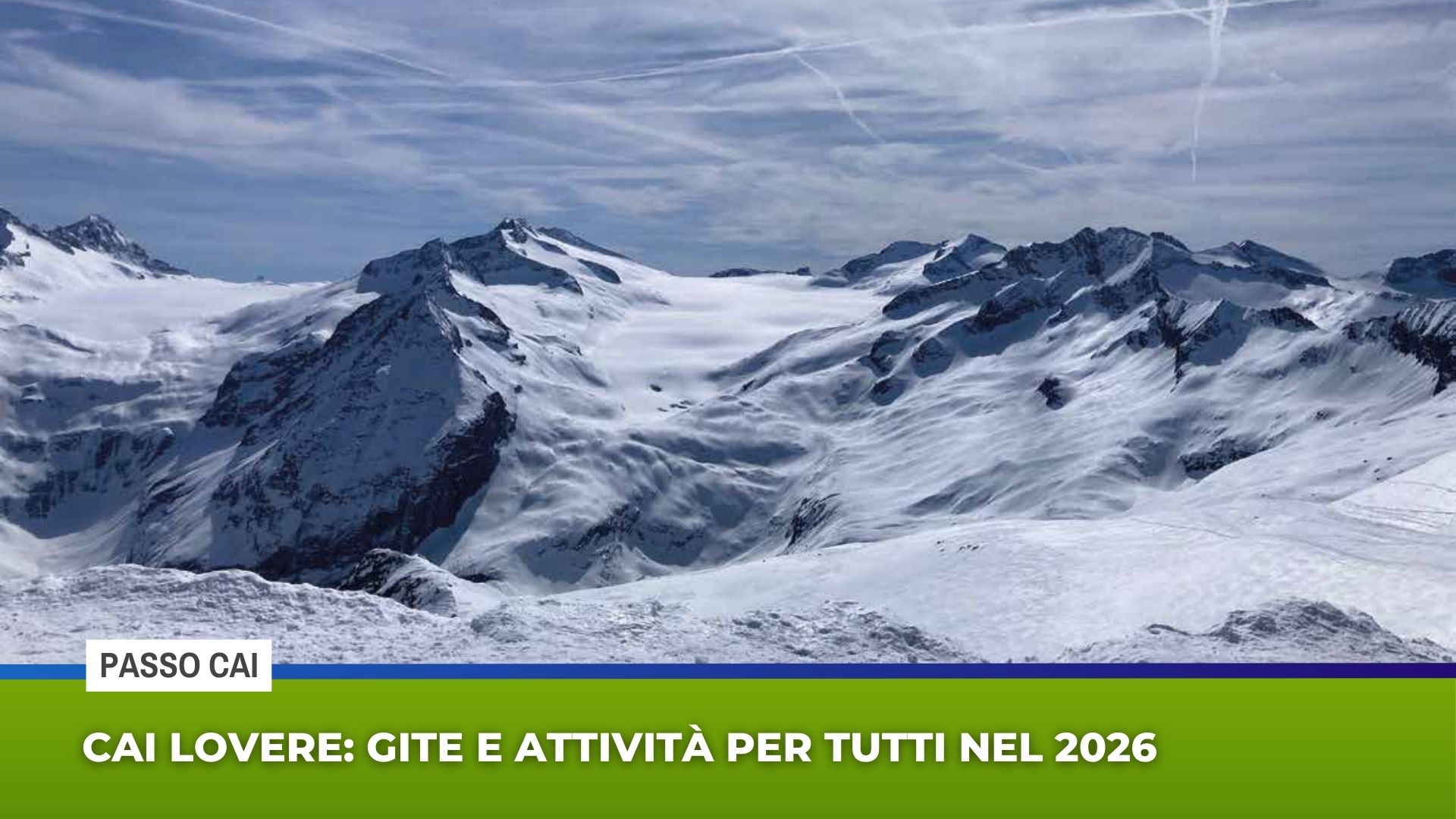 Cai Lovere: gite e attività per tutti nel 2026