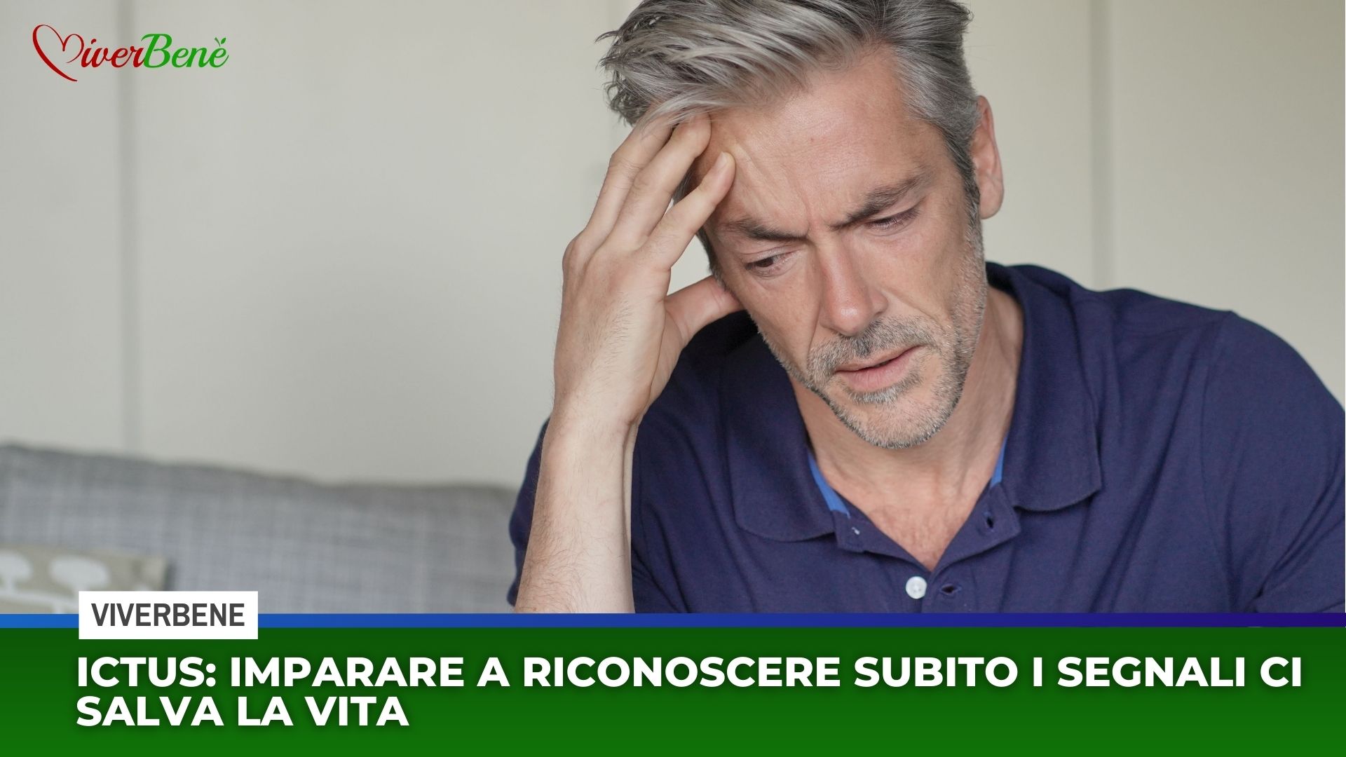Ictus: imparare a riconoscere subito i segnali ci salva la vita