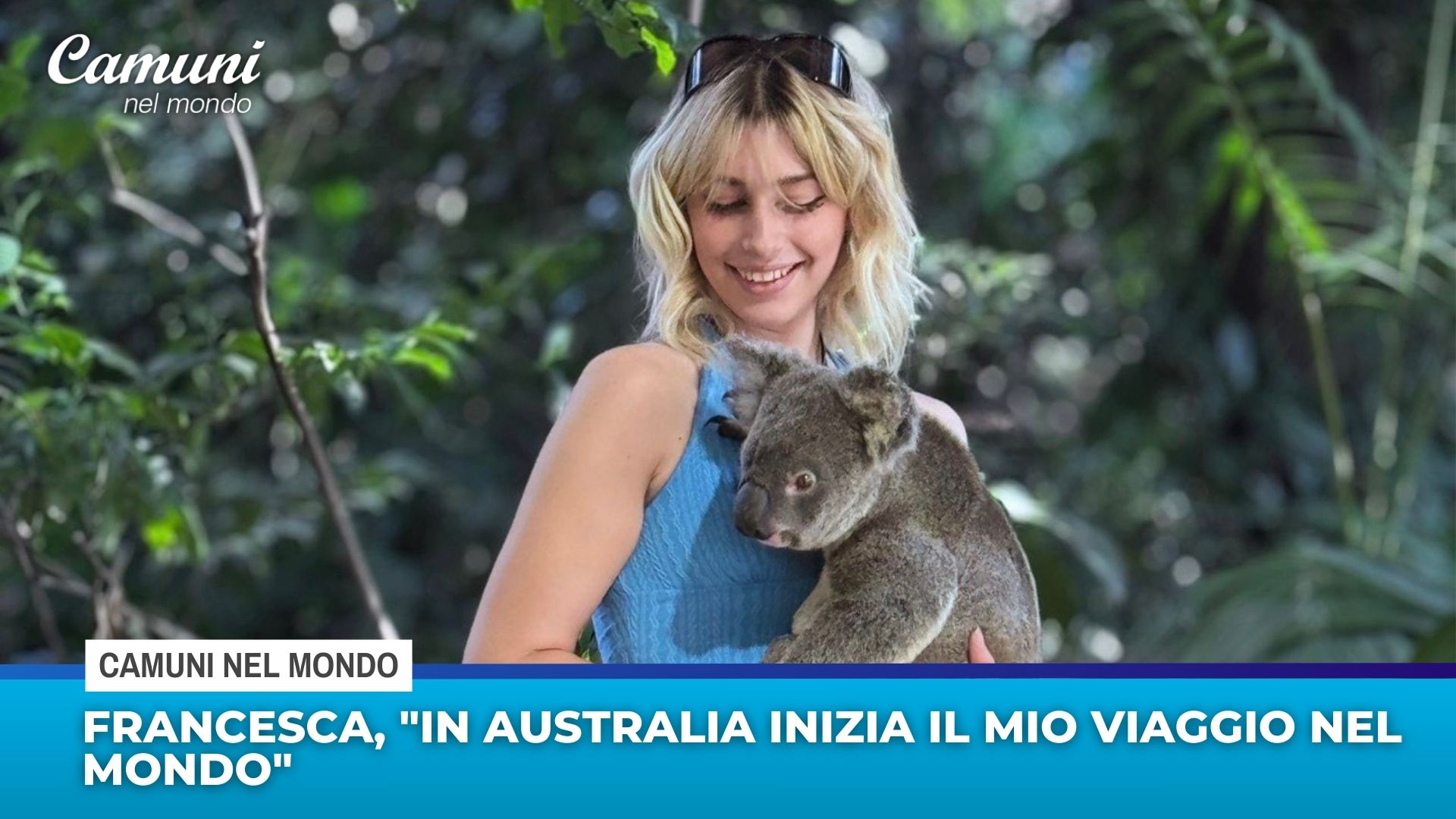 Francesca, ''in Australia inizia il mio viaggio nel mondo''