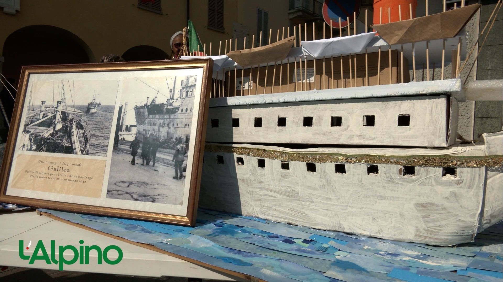 L'Alpino - A Sala Baganza il ricordo della nave Galilea