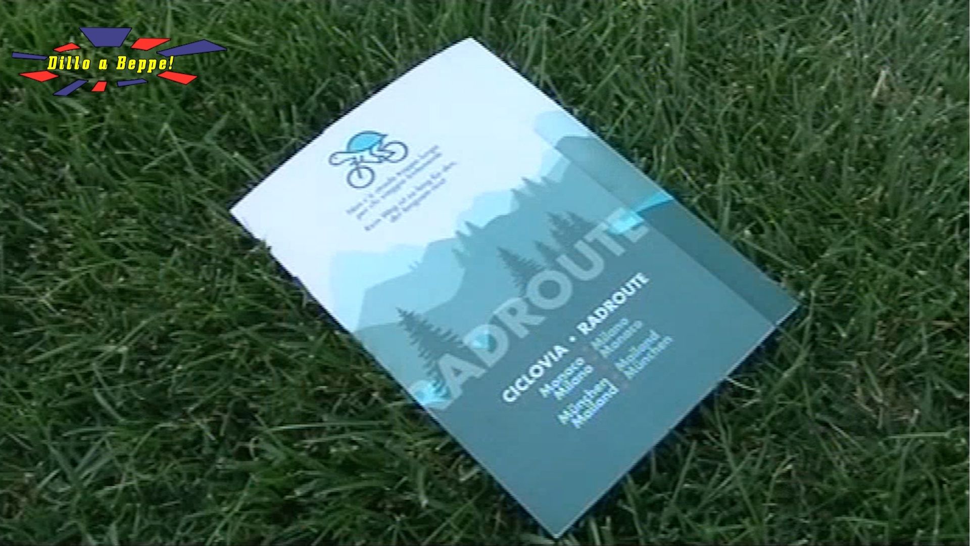 Dillo a Beppe all'inaugurazione della ciclovia Radroute