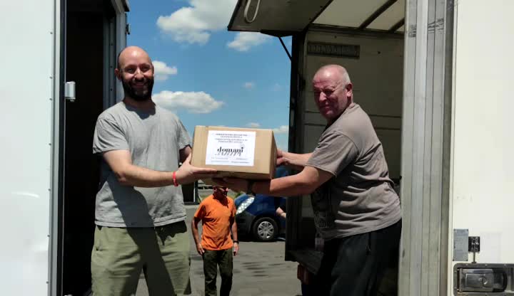 Ucraina: inviati tre furgoni carichi di solidarietà