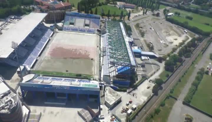 Lo stadio del Sassuolo made in Camunia