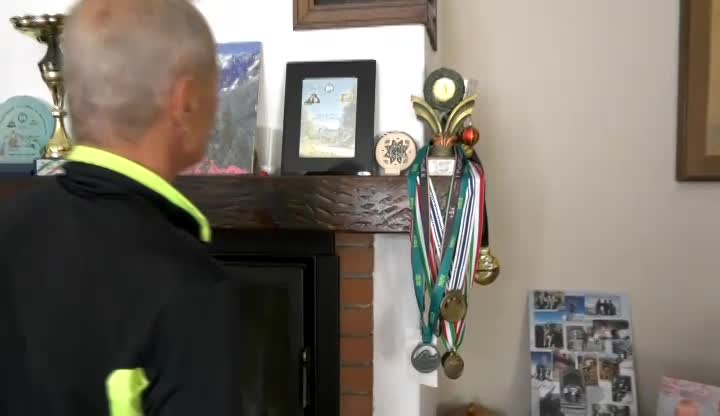 A 74 anni Fausto Moia è protagonista nelle ultra trail