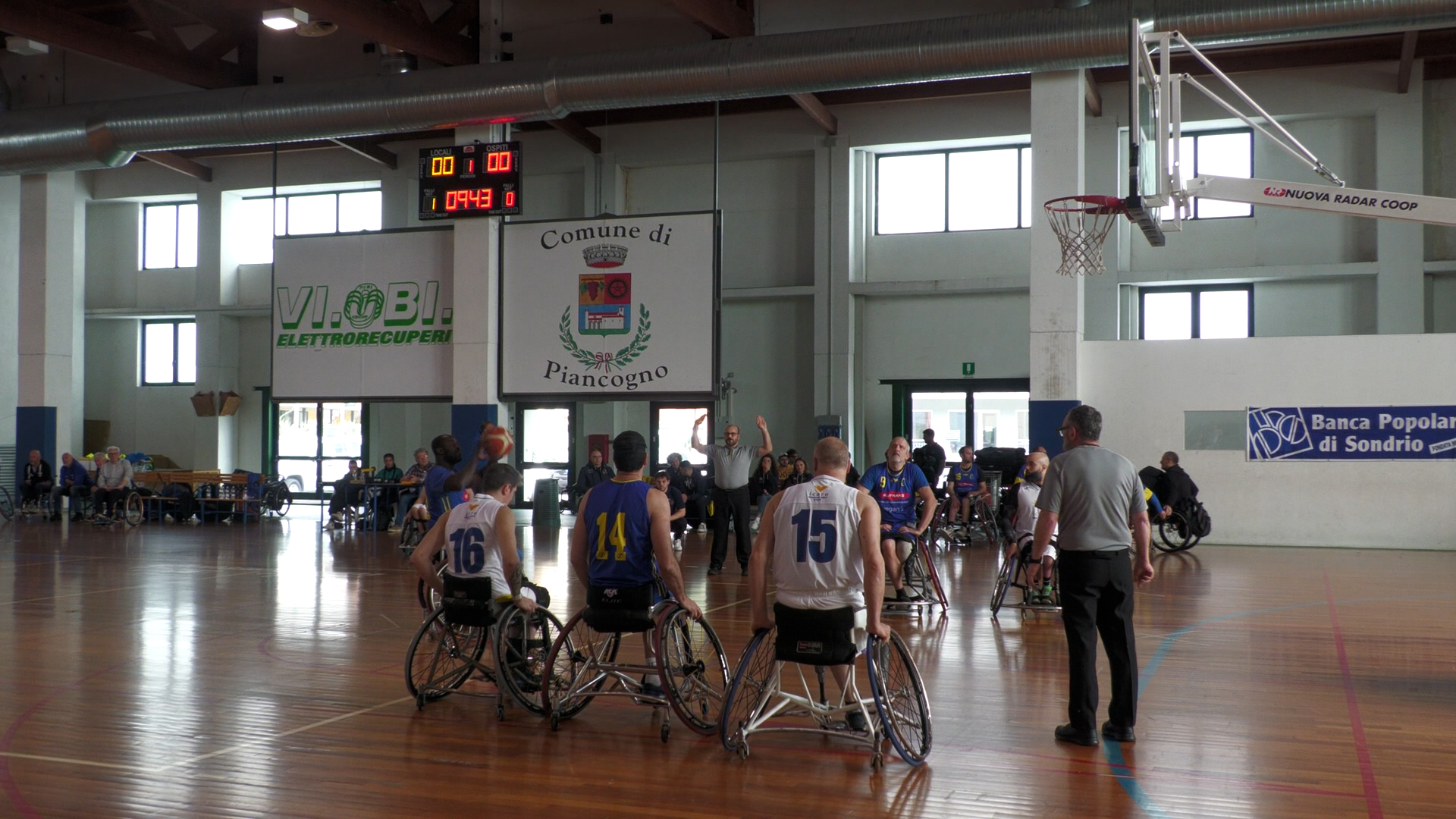 Basket in carrozzina: a Piamborno vince Icaro Sport Disabili Brescia