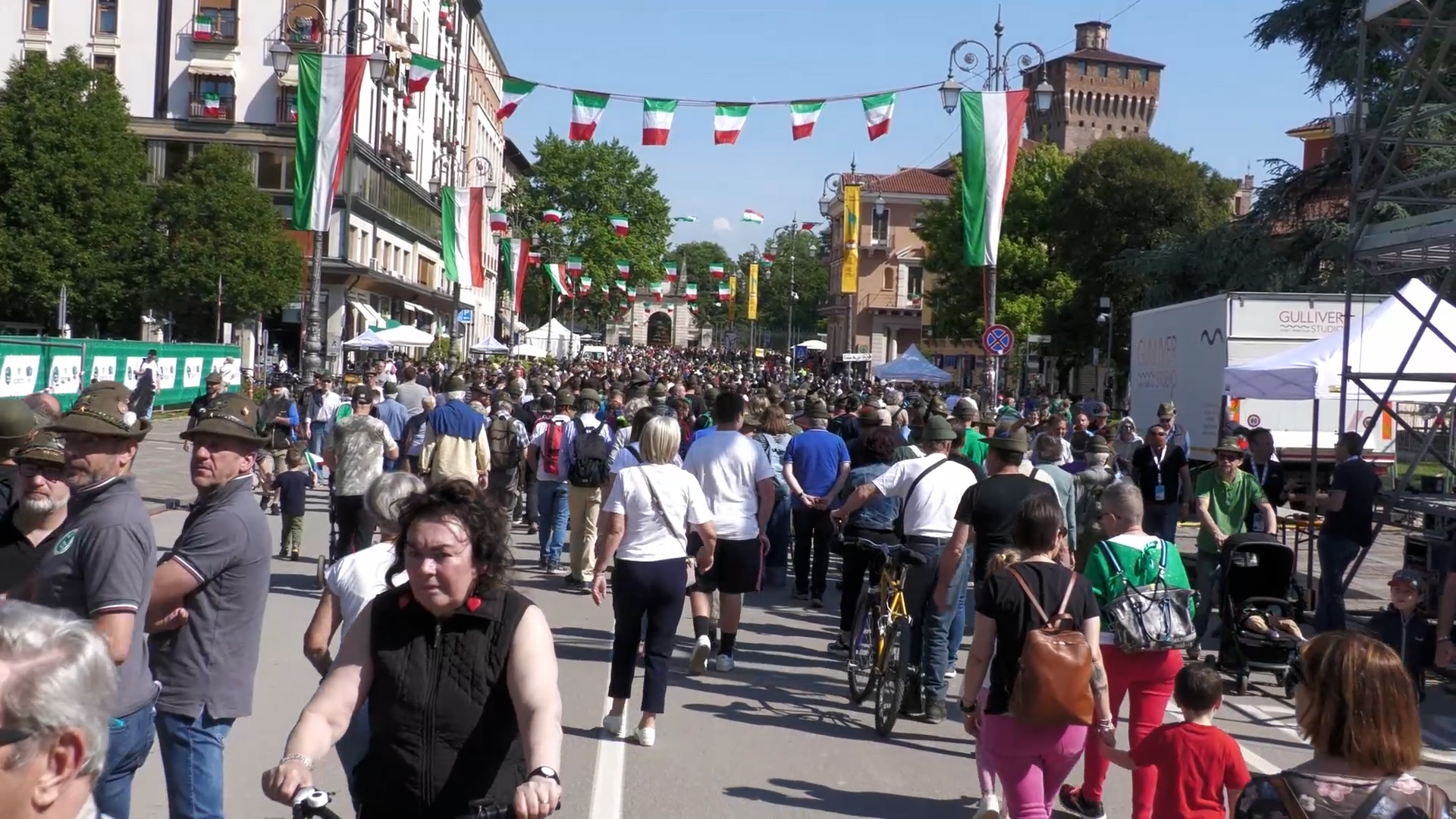 A Vicenza lo spirito alpino coinvolge tutta la città