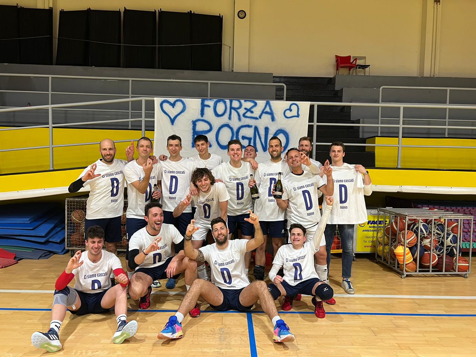 La Cg Rogno Volley conquista la serie D