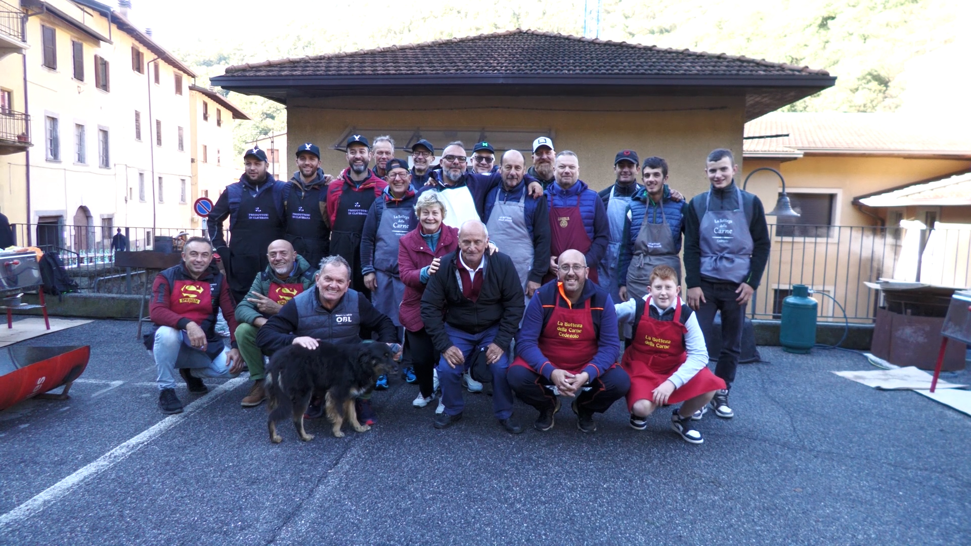 Cedegolo, la gara tra spiedisti valorizza il borgo